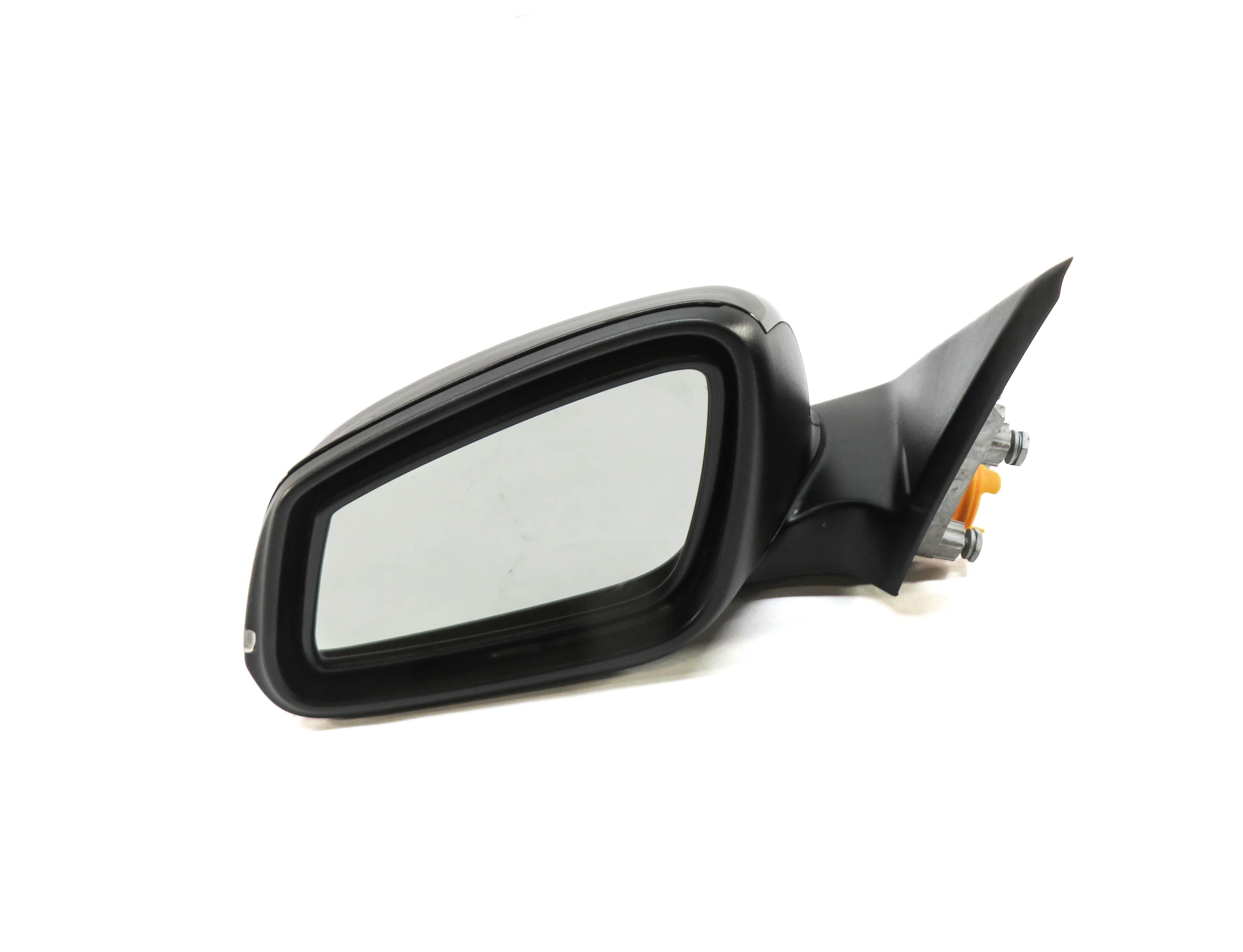 13-19 BMW 3-SERIES (F30 F31) LEFT P-FOLD HEAT AUTODIM DOOR MIRROR (BLACK 2 668) — exact item pictured