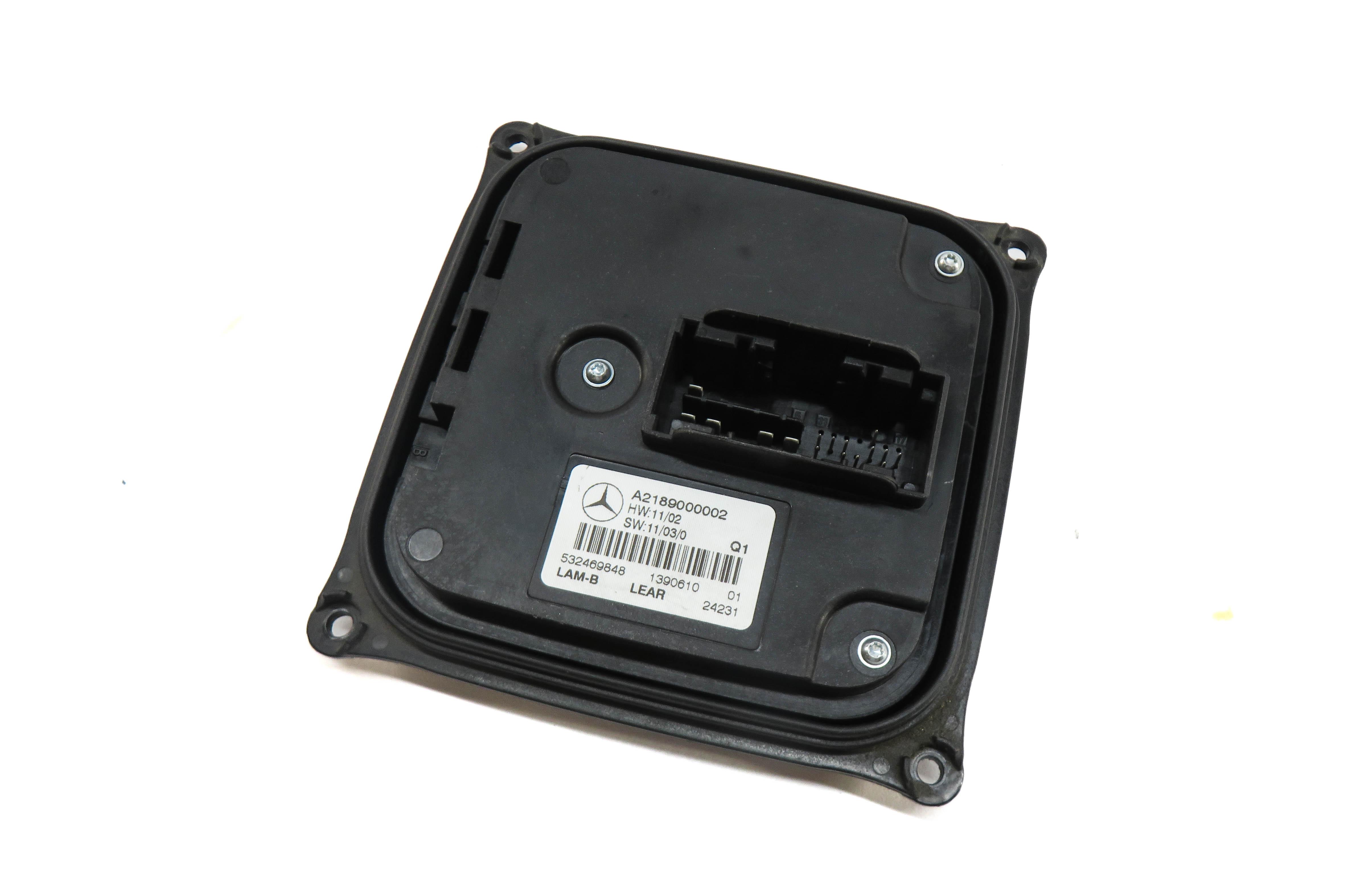 2013 MERCEDES C250 (W204) HEADLIGHT DRL DAY TIME RUNNING LIGHT CONTROL MODULE — exact item pictured