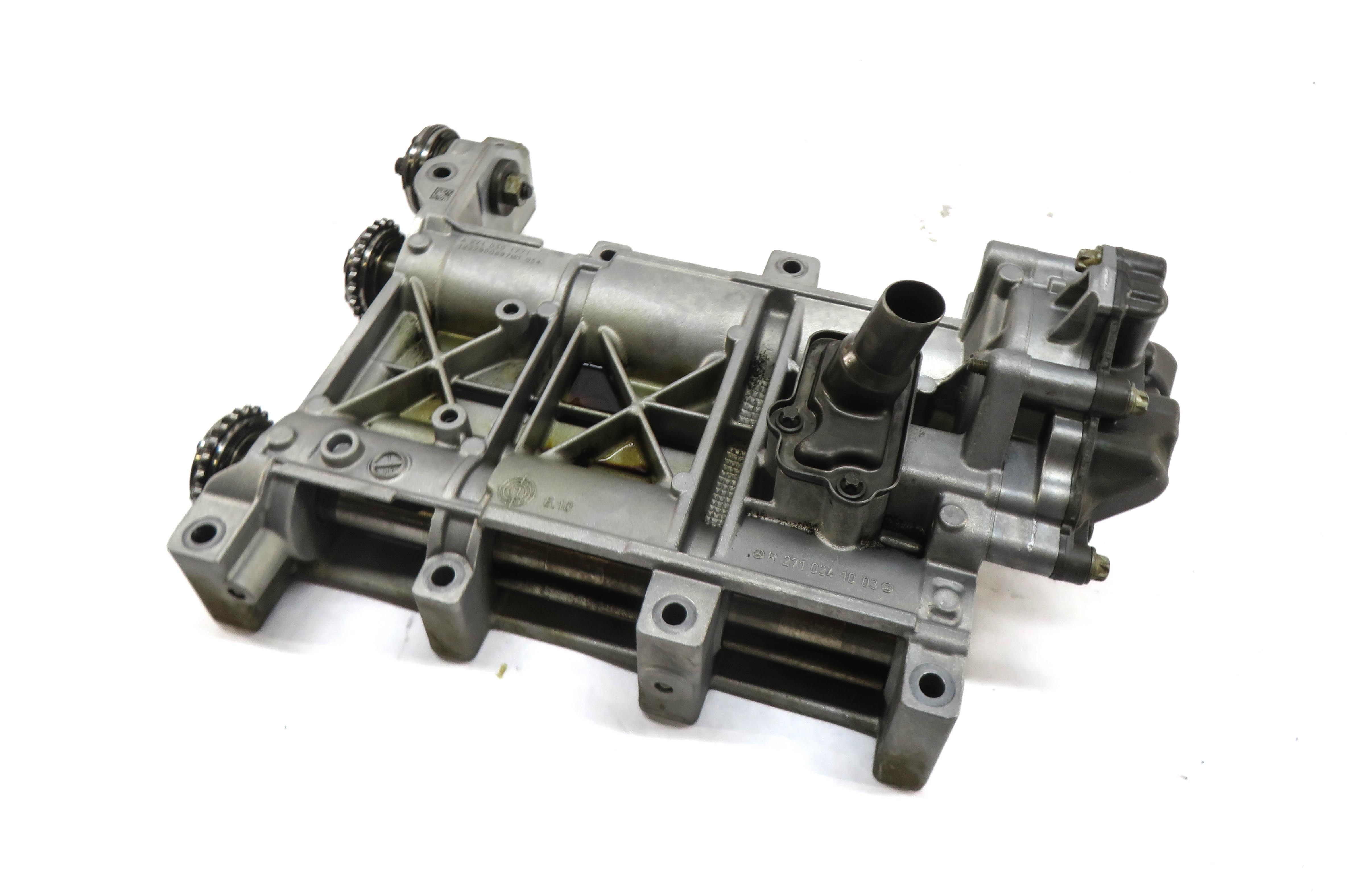 2013 MERCEDES C250 (W204) 1.8L M271 TURBO ENGINE OIL PUMP — exact item pictured