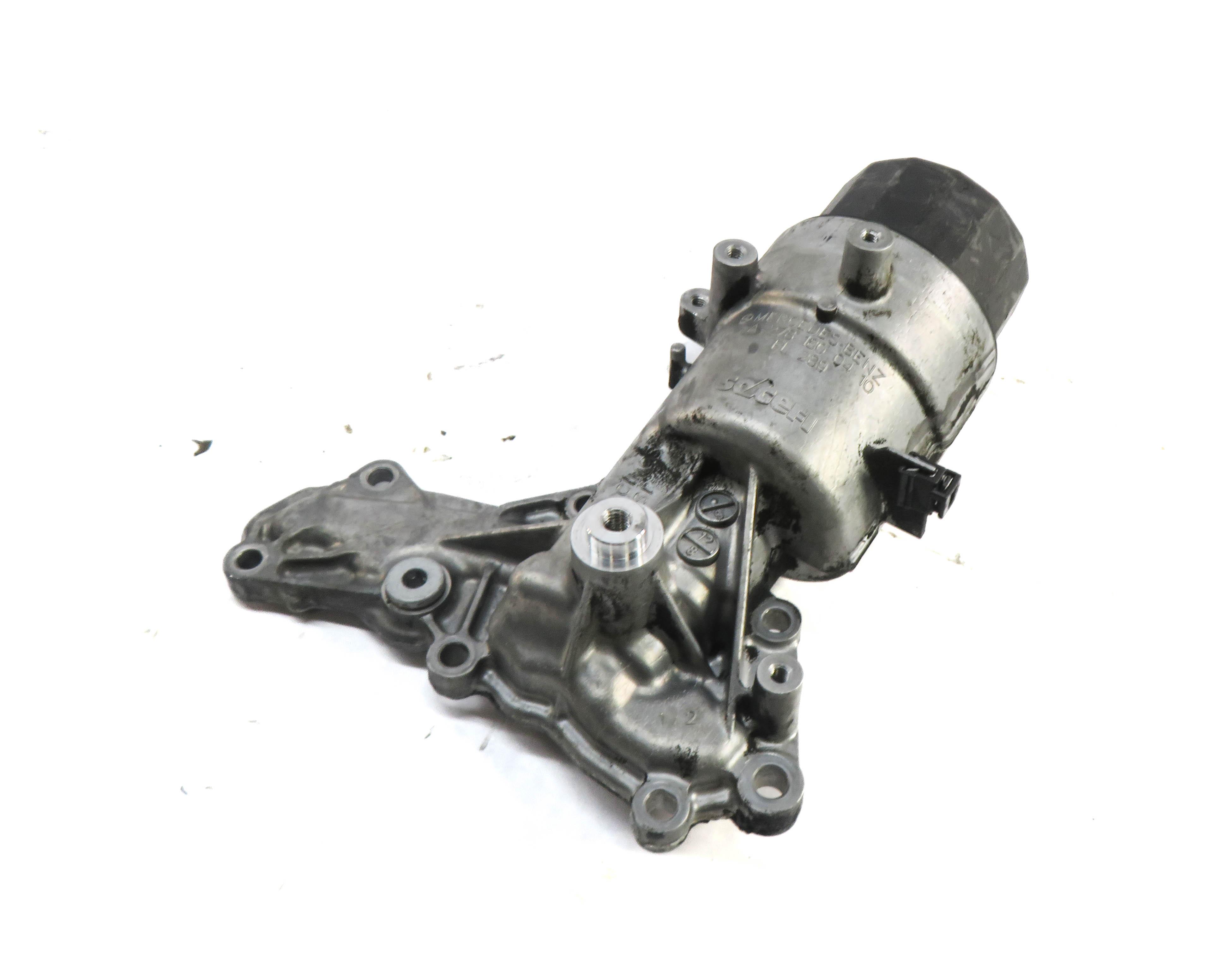 2013 MERCEDES GL450 (X166) 4.6L M278 ENGINE OIL FILTER HOUSING — exact item pictured
