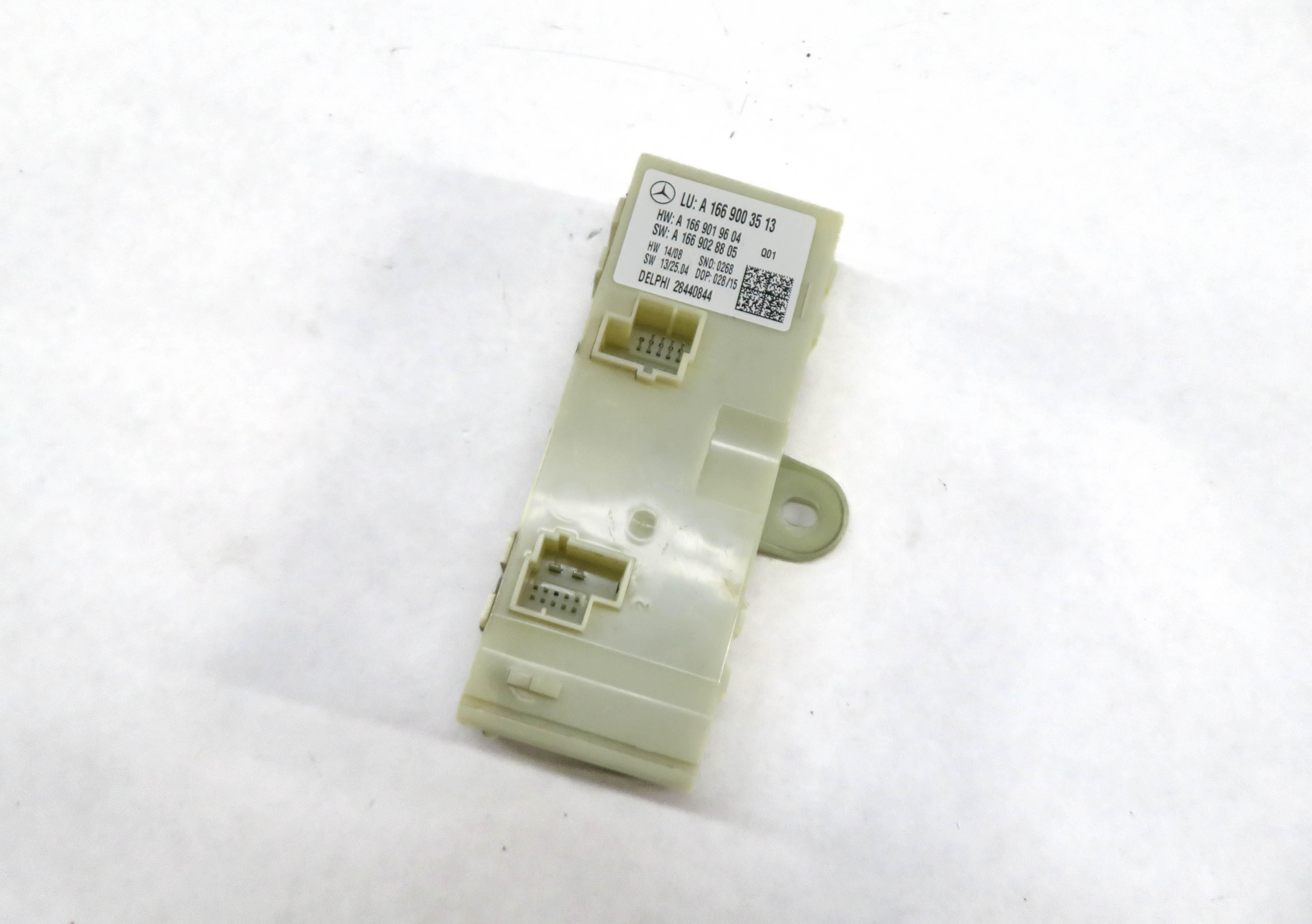 12-16 MERCEDES GL ML CLASS (W166 X166) REAR TRUNK LIFT LIFTGATE CONTROL MODULE — exact item pictured
