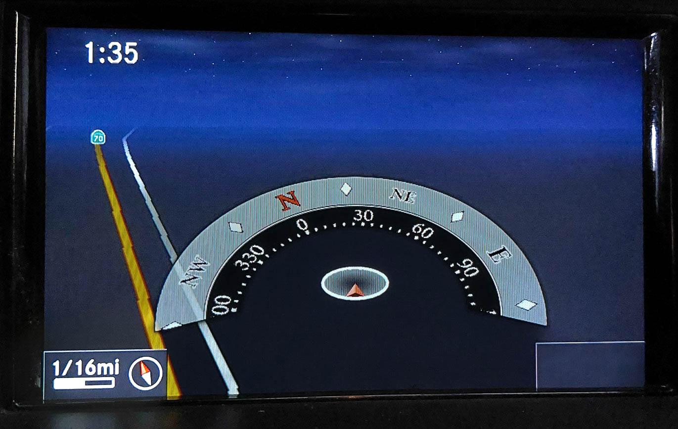 12-16 MERCEDES C GL ML SLK (W204 W166 W172 X166) GPS NAVIGATION DISPLAY SCREEN — exact item pictured