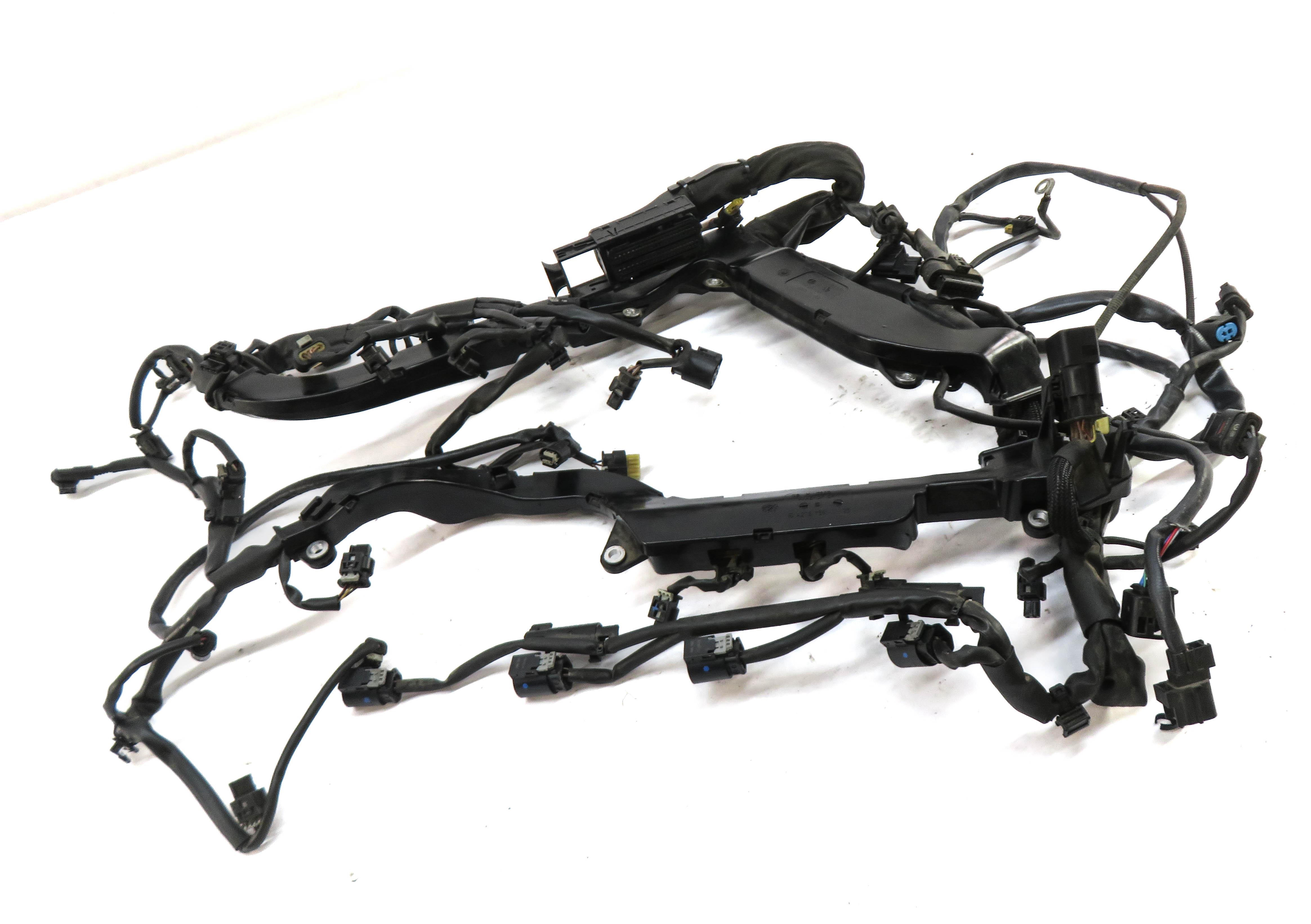 2013 MERCEDES GL450 (X166) 4.6L M278 TWIN TURBO ENGINE WIRE WIRING HARNESS LOOM — exact item pictured