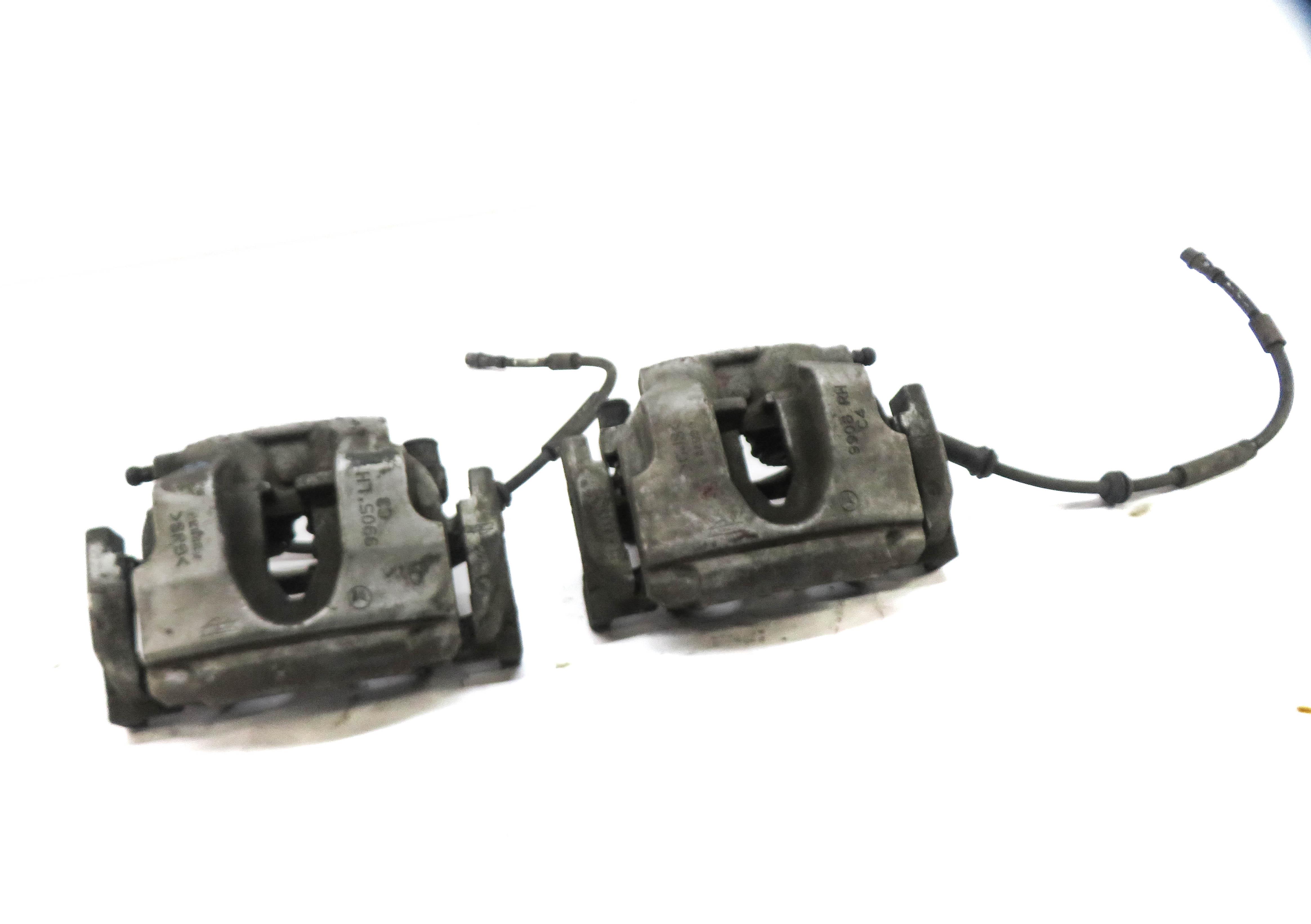2013-2019 MERCEDES GL GLE GLS ML CLASS (W166 X166) FRONT BRAKE CALIPER SET — exact item pictured