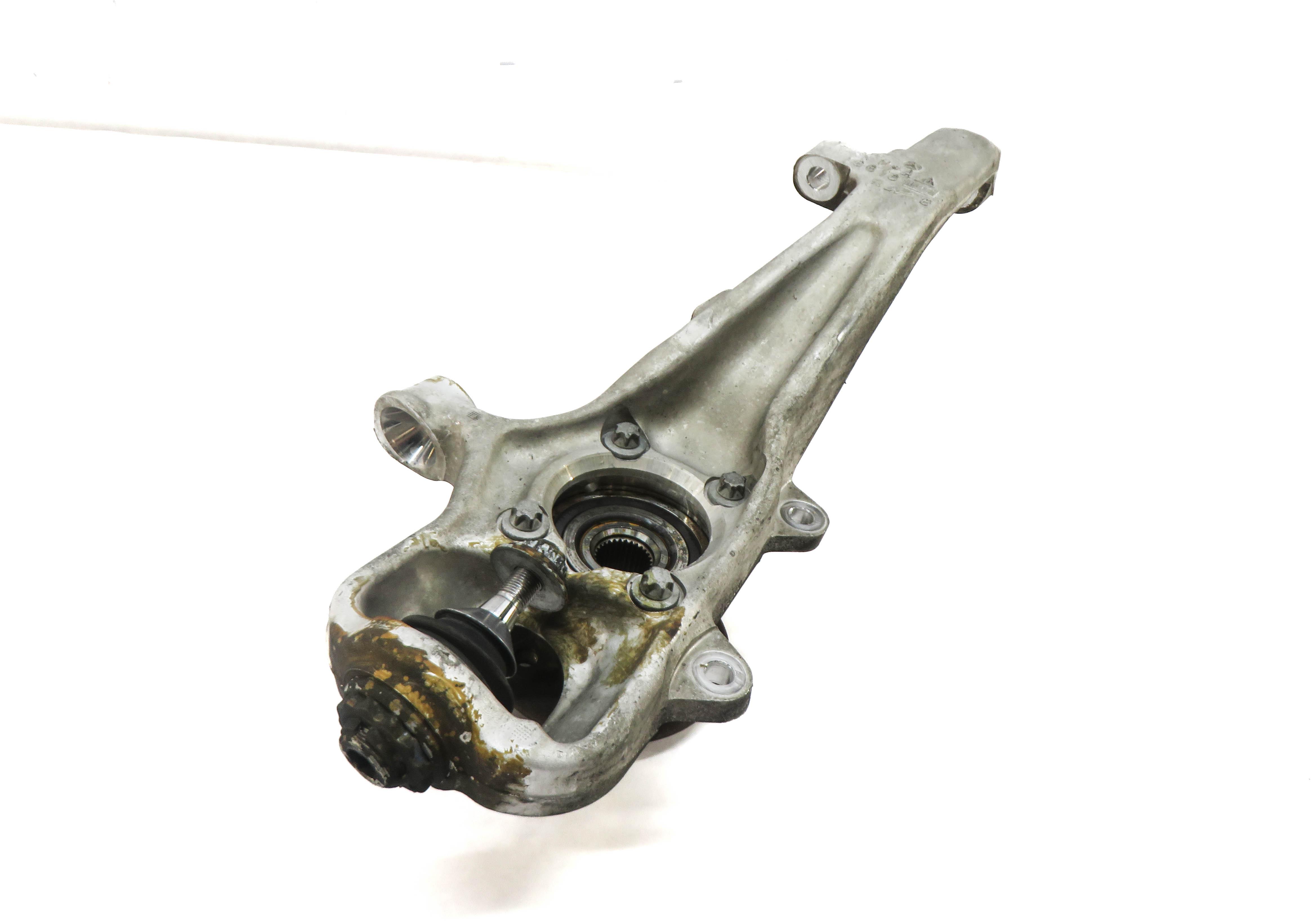 12-19 MERCEDES GL350 GL550 ML350 ML550 (W166 X166) RIGHT FRONT SPINDLE KNUCKLE — exact item pictured