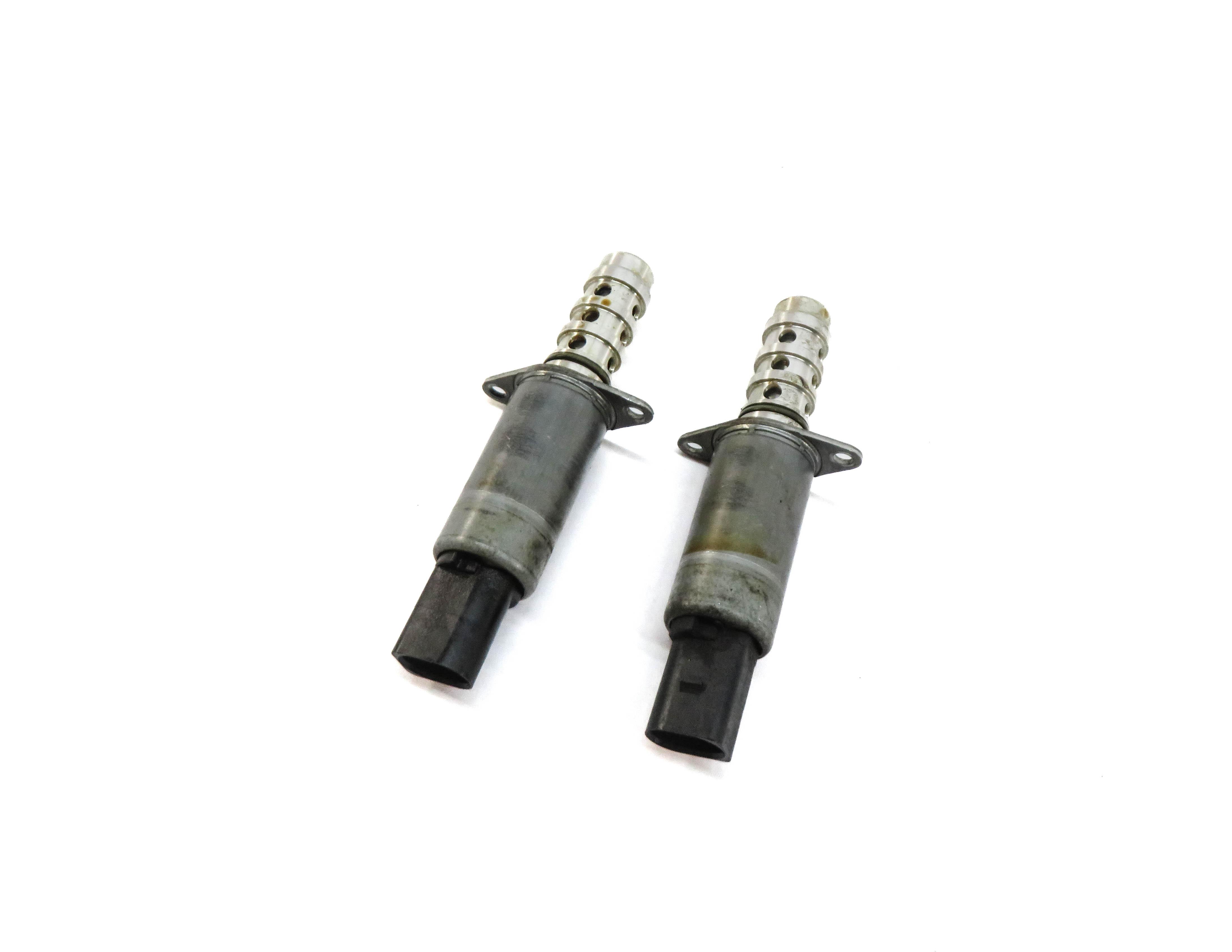 10 AUDI Q7 (4L) 3.6L (BHK VR6) V6 ENGINE VARIABLE VALVE TIMING VVT SOLENOID SET2 — exact item pictured