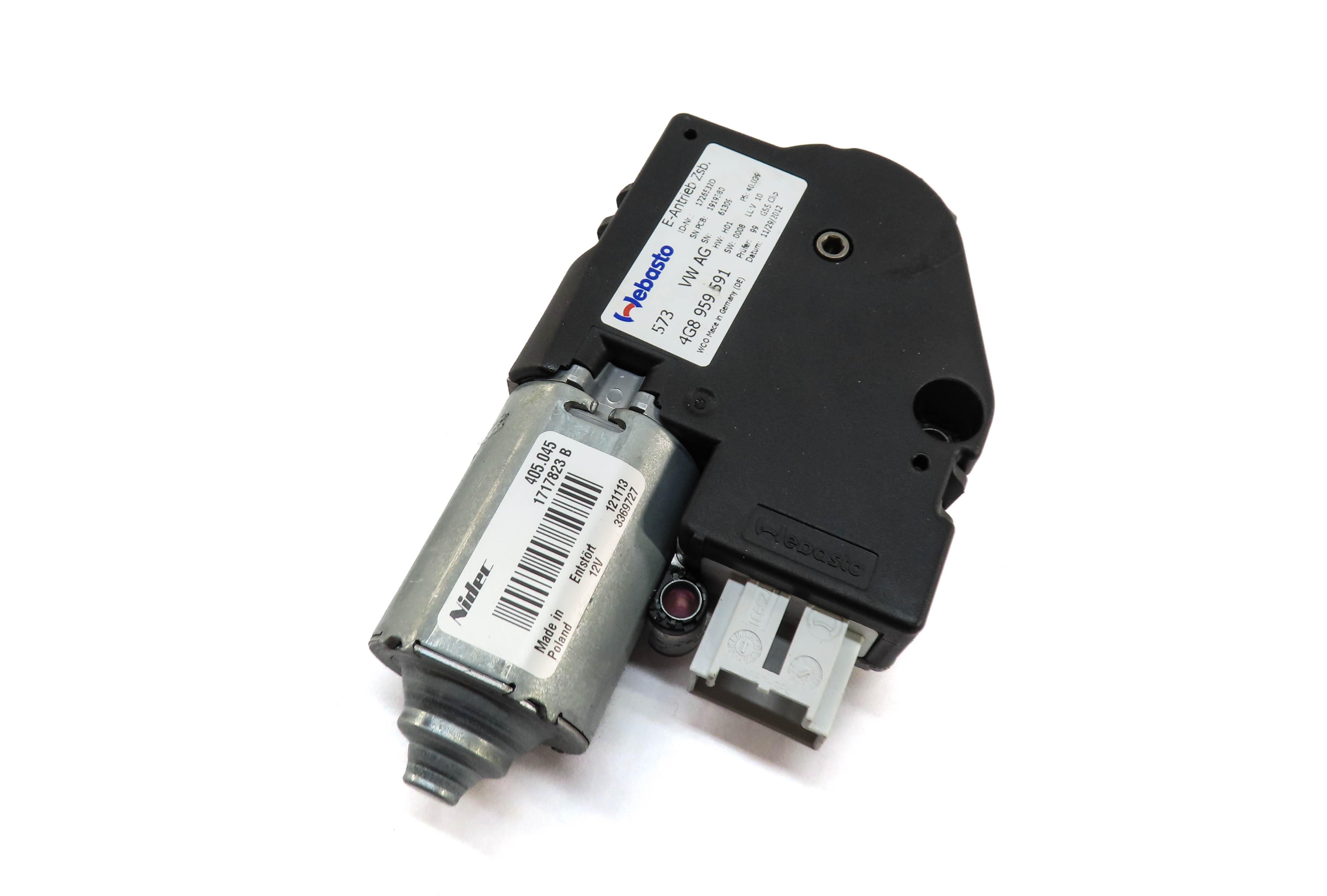 2012-2018 AUDI A6 A7 S6 S7 (C7 4G8) SUNROOF SUN ROOF WINDOW MOTOR — exact item pictured