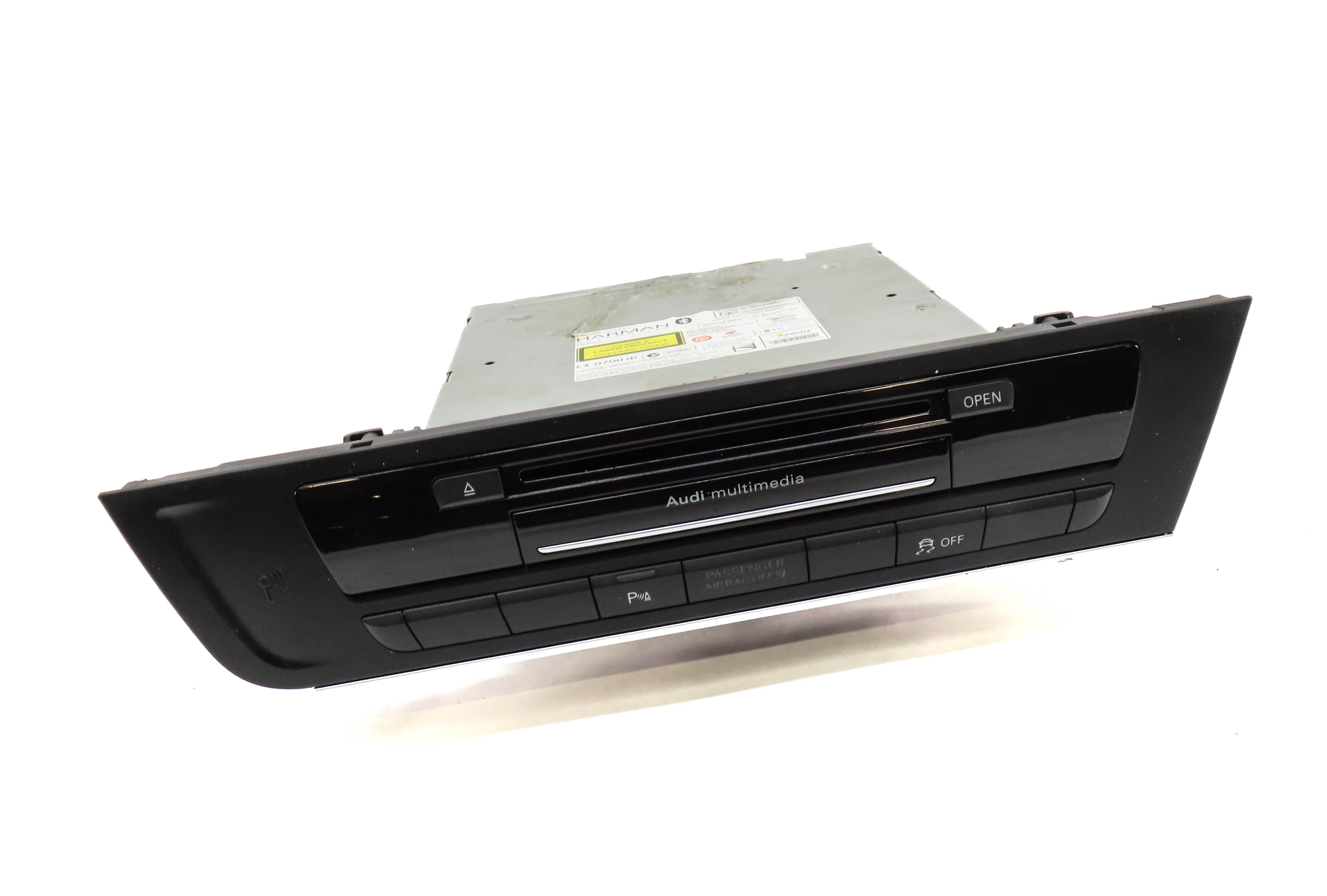 2012-2015 AUDI A6 A7 (C7 4G8) RADIO STEREO MMI SIM SD MULTIMEDIA DVD CD PLAYER — exact item pictured