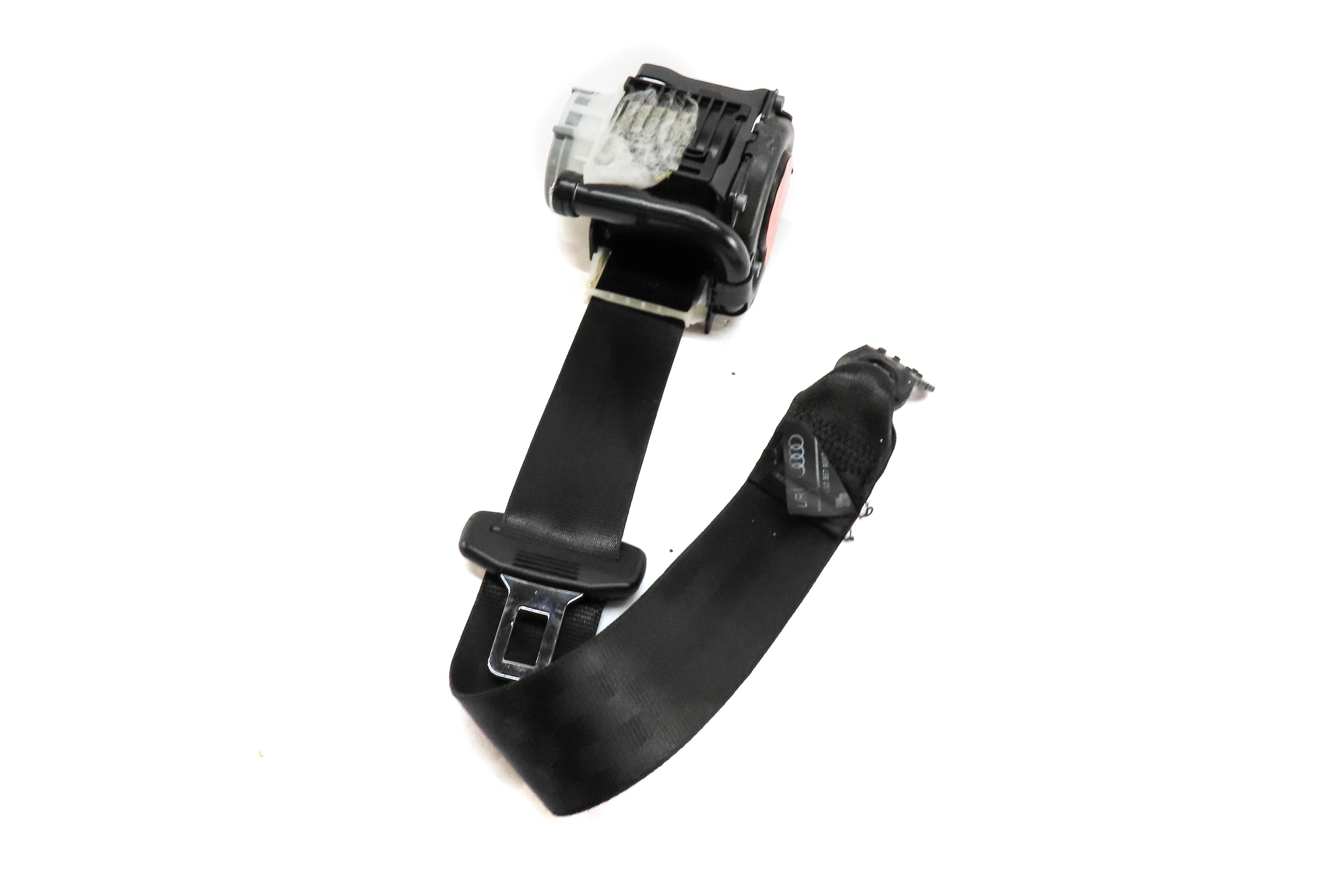 2013 AUDI A6 (C7) REAR LEFT or RIGHT SEAT SEATBELT RETRACTOR (BLACK) — exact item pictured