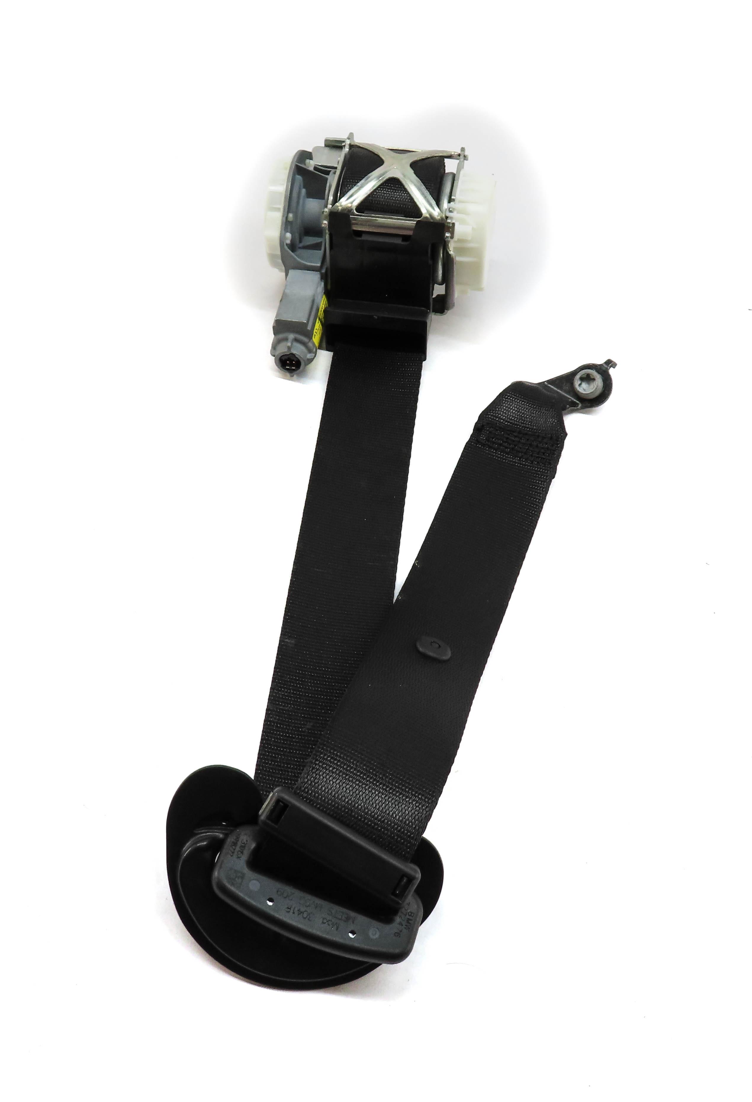14-19 BMW 3 4 SERIES (F30 F32 F34) RIGHT PASSENGER SEATBELT RETRACTOR (BLACK) — exact item pictured