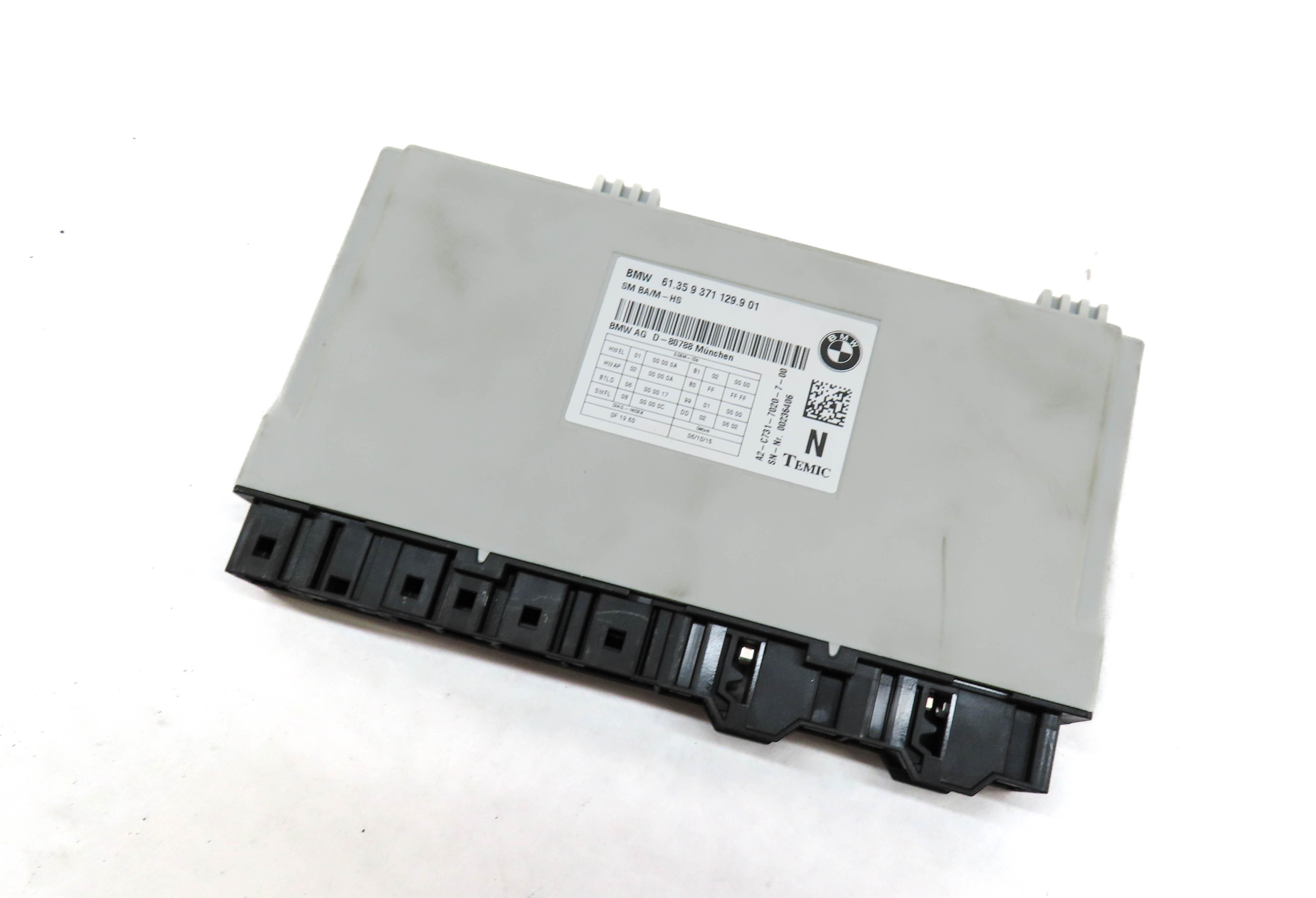 14-19 BMW 328i 330i 335i 428i 430i 440i M3 M4 X5 X6 - FRONT MEMORY SEAT MODULE — exact item pictured