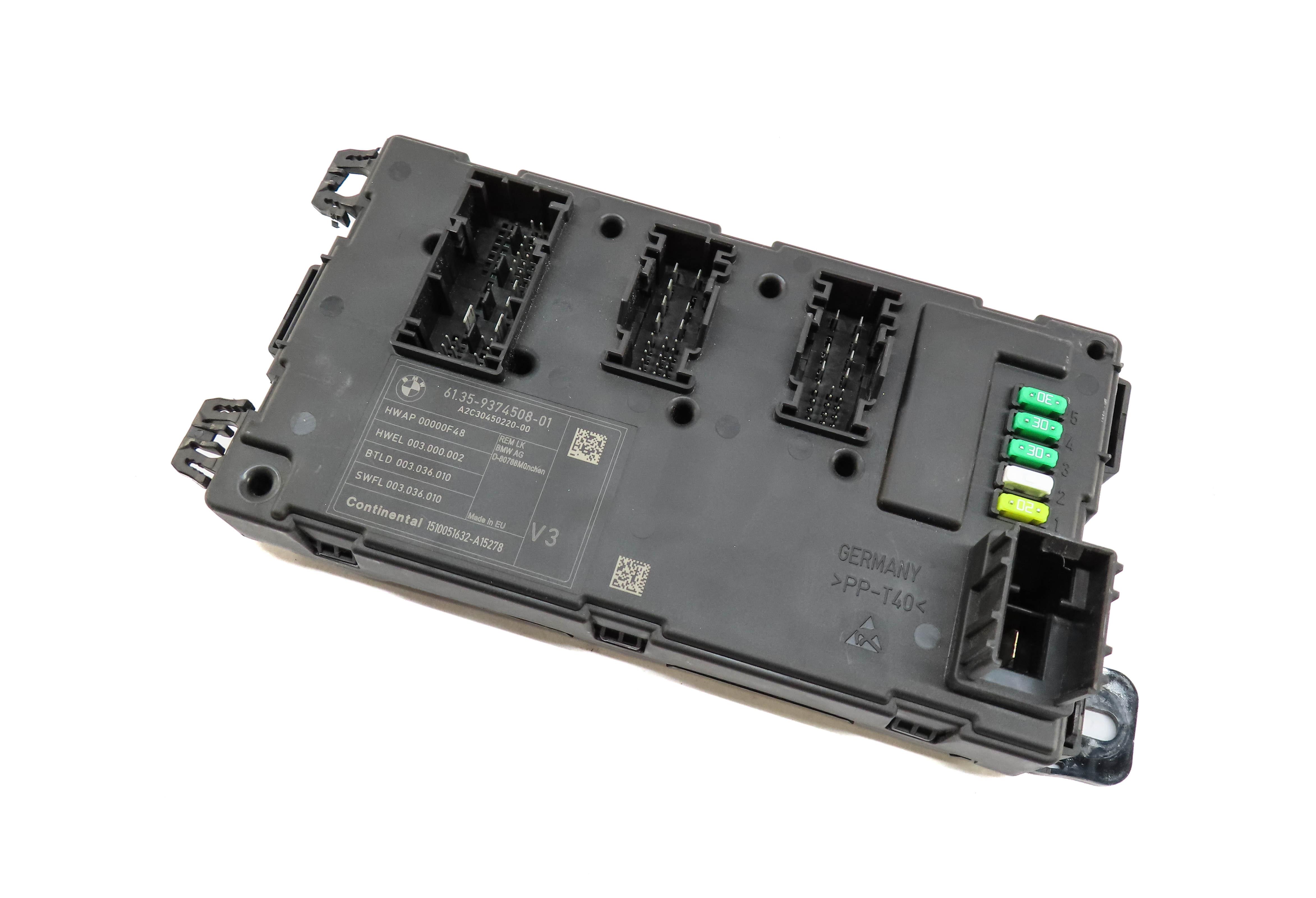 13-19 BMW 328i 330i 335i 428i 435i M3 M4 (F30 F31 F32) REAR BODY CONTROL MODULE — exact item pictured