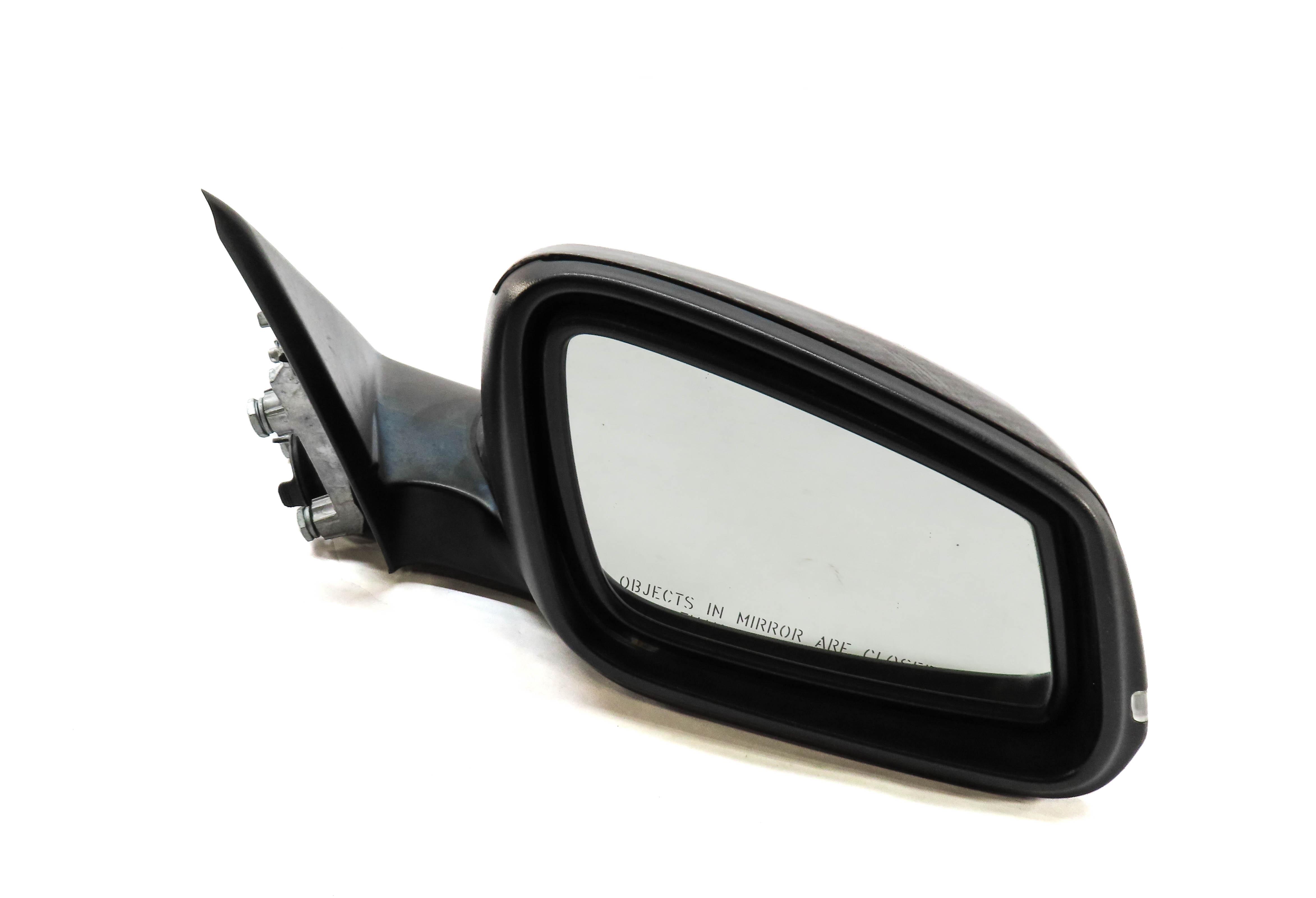 13-19 BMW 328i 330i 335i 340i (F30) RIGHT PFOLD HEAT AUTODIM MIRROR (CARBON) — exact item pictured