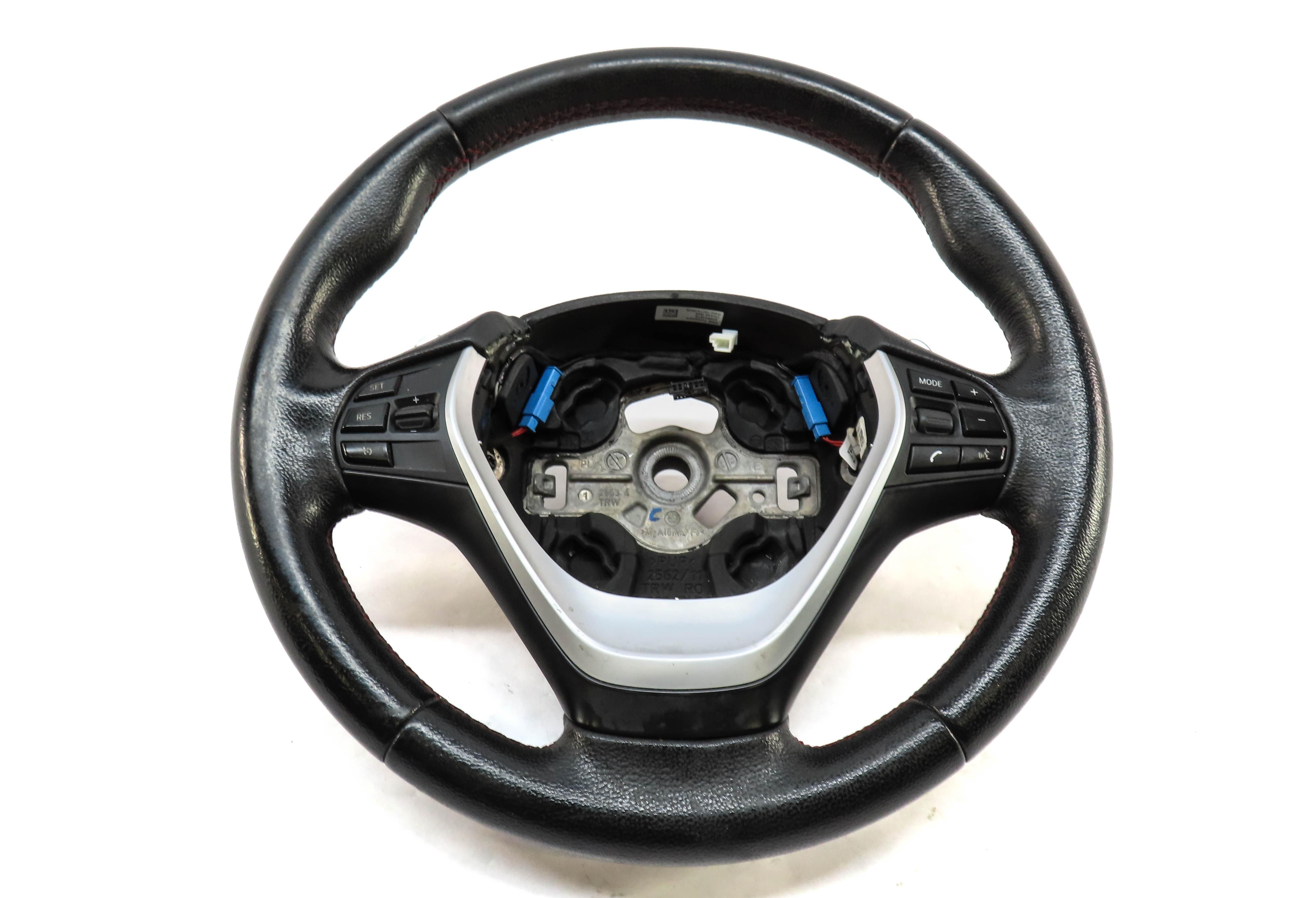12-18 BMW 2 3 4 SERIES (F22 F30 F32) SPORT STEERING WHEEL w/ SHIFTER PADDLES — exact item pictured