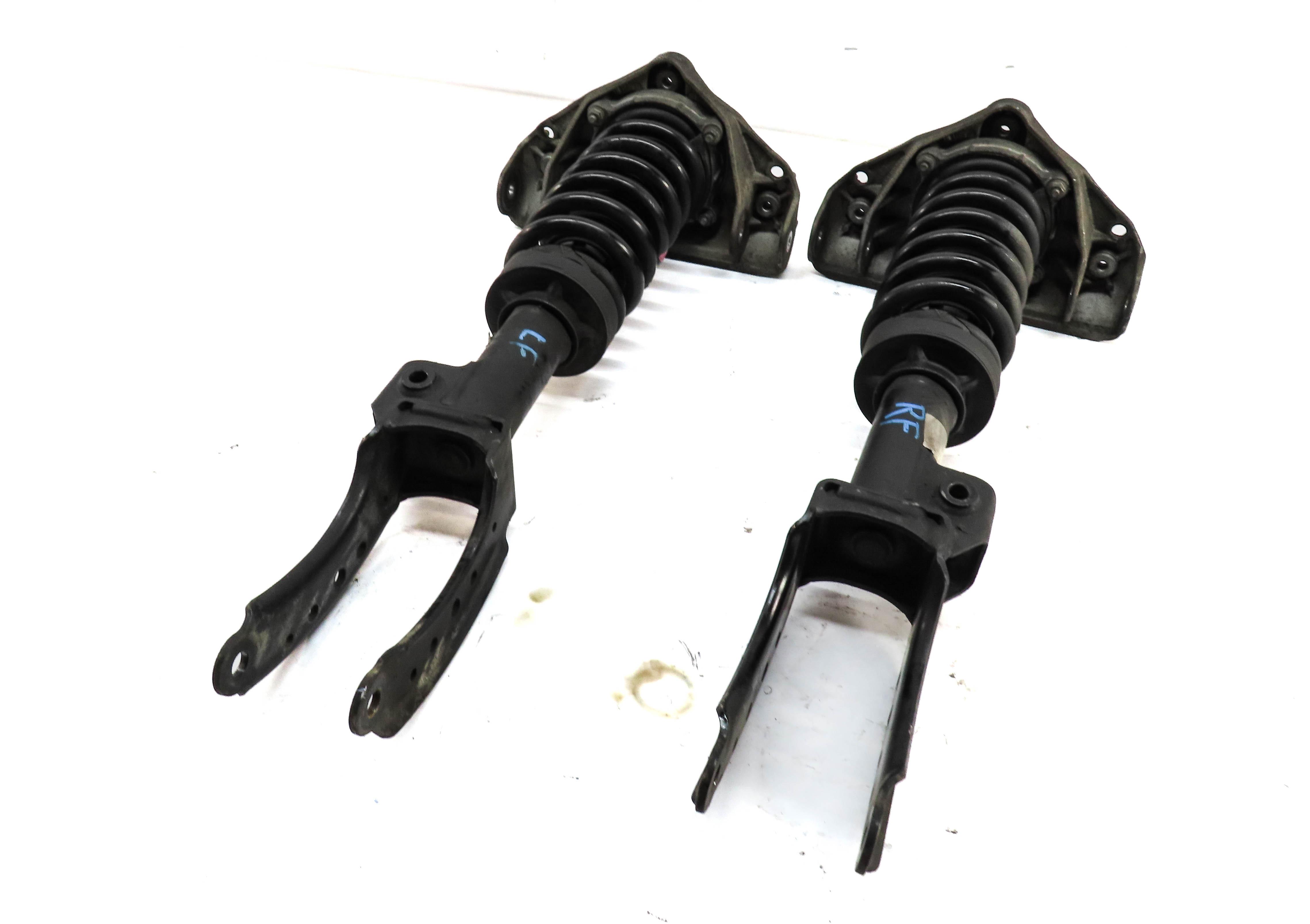 2007-2015 AUDI Q7 (4L) FRONT LEFT & RIGHT COMFORT SUSPENSION SHOCK STRUT SET-2 — exact item pictured