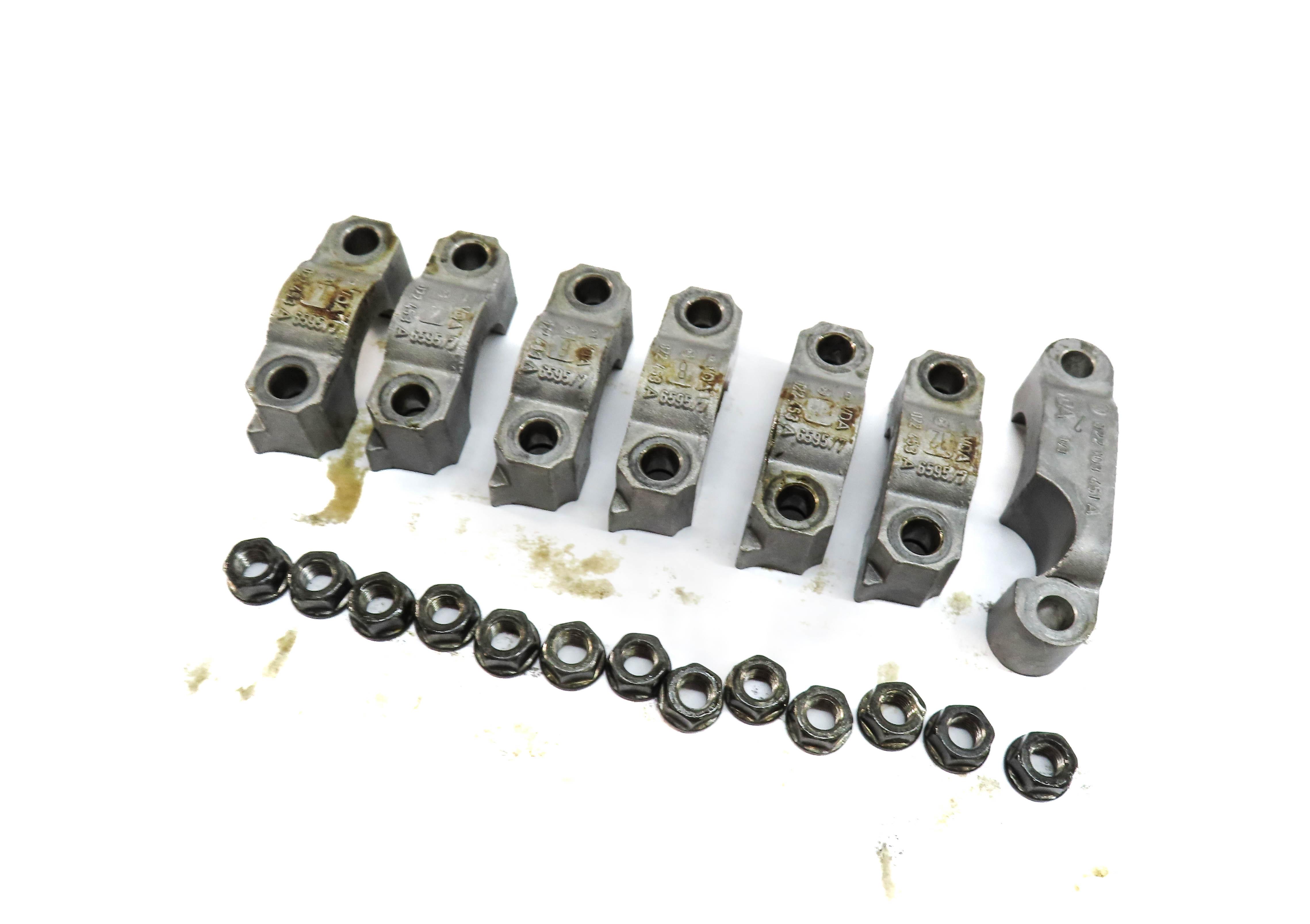 07-12 VW CC PASSAT TOUAREG AUDI Q7 (4L) 3.6L EXHAUST CAM CAMSHAFT BEARING SET — exact item pictured