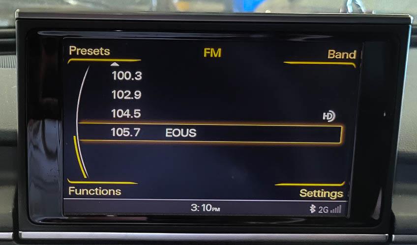 2012-2015 AUDI A6 S6 A7 S7 (C7) RADIO STEREO PHONE GPS NAVIGATION DISPLAY SCREEN — exact item pictured
