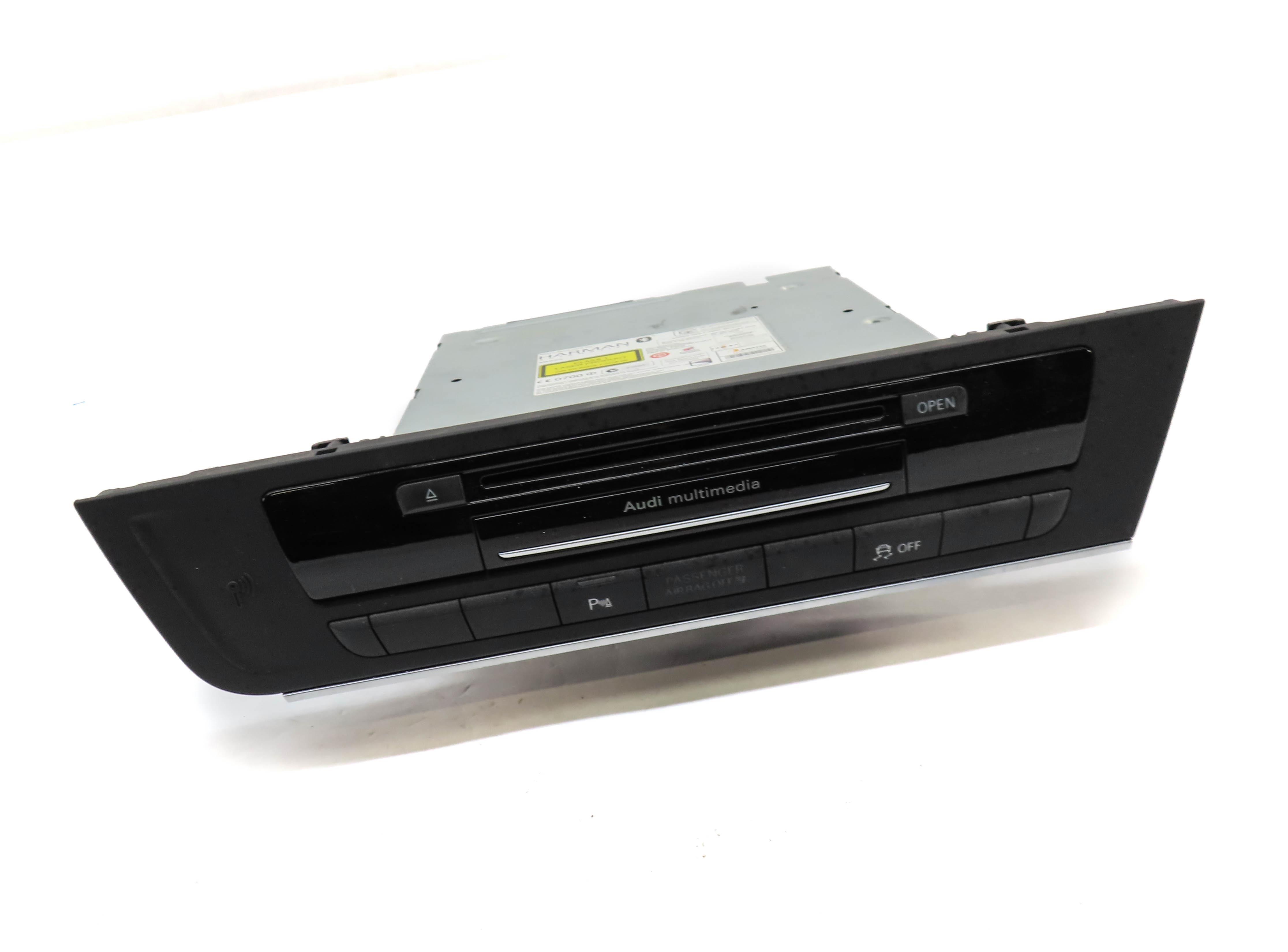 2012-2013 AUDI A6 (C7) RADIO STEREO CD DVD SD SIM MMI MULTIMEDIA READER PLAYER — exact item pictured