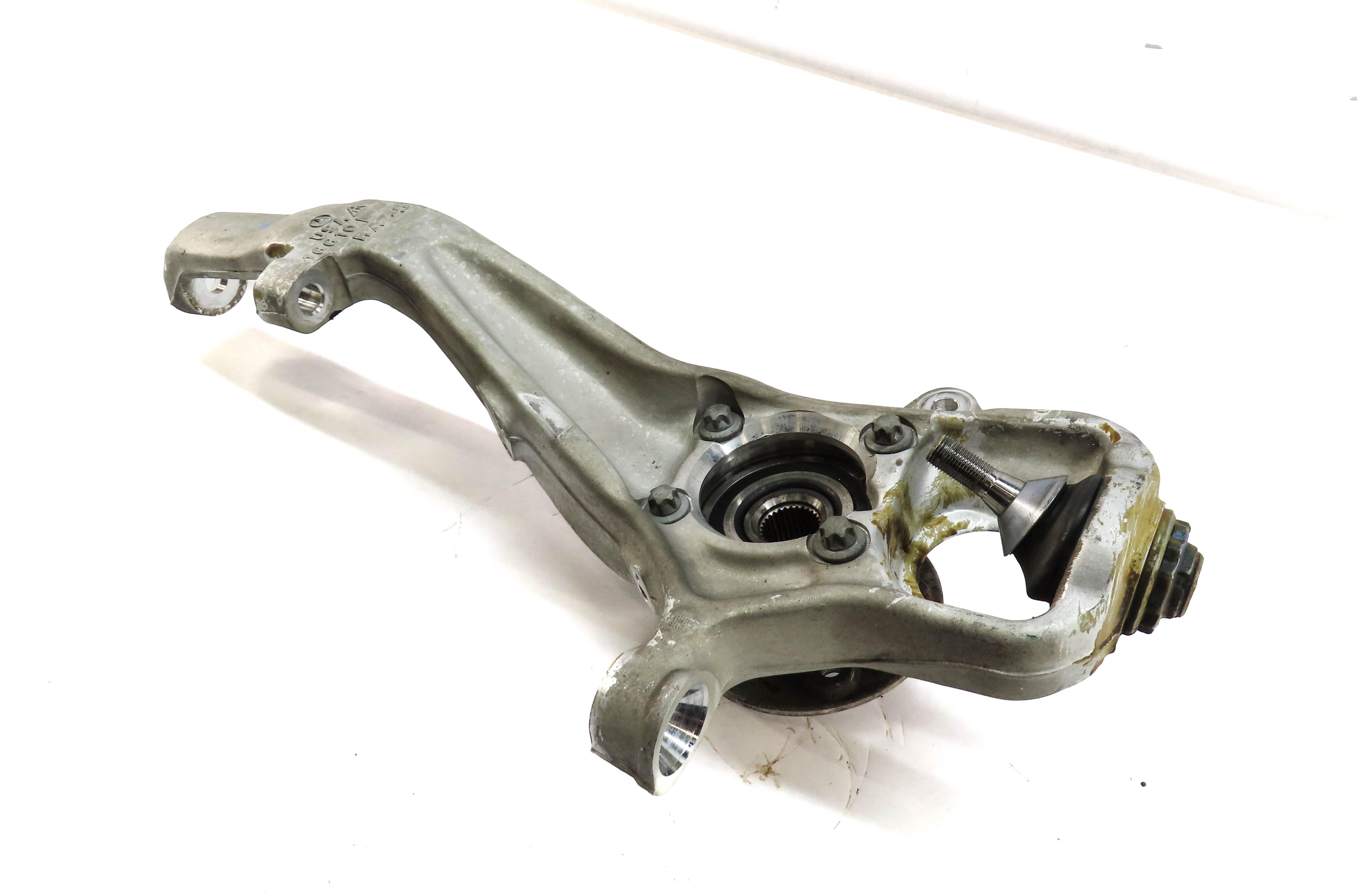 12-19 MERCEDES GL350 GL550 ML350 ML550 (W166 X166) RIGHT FRONT SPINDLE KNUCKLE — exact item pictured