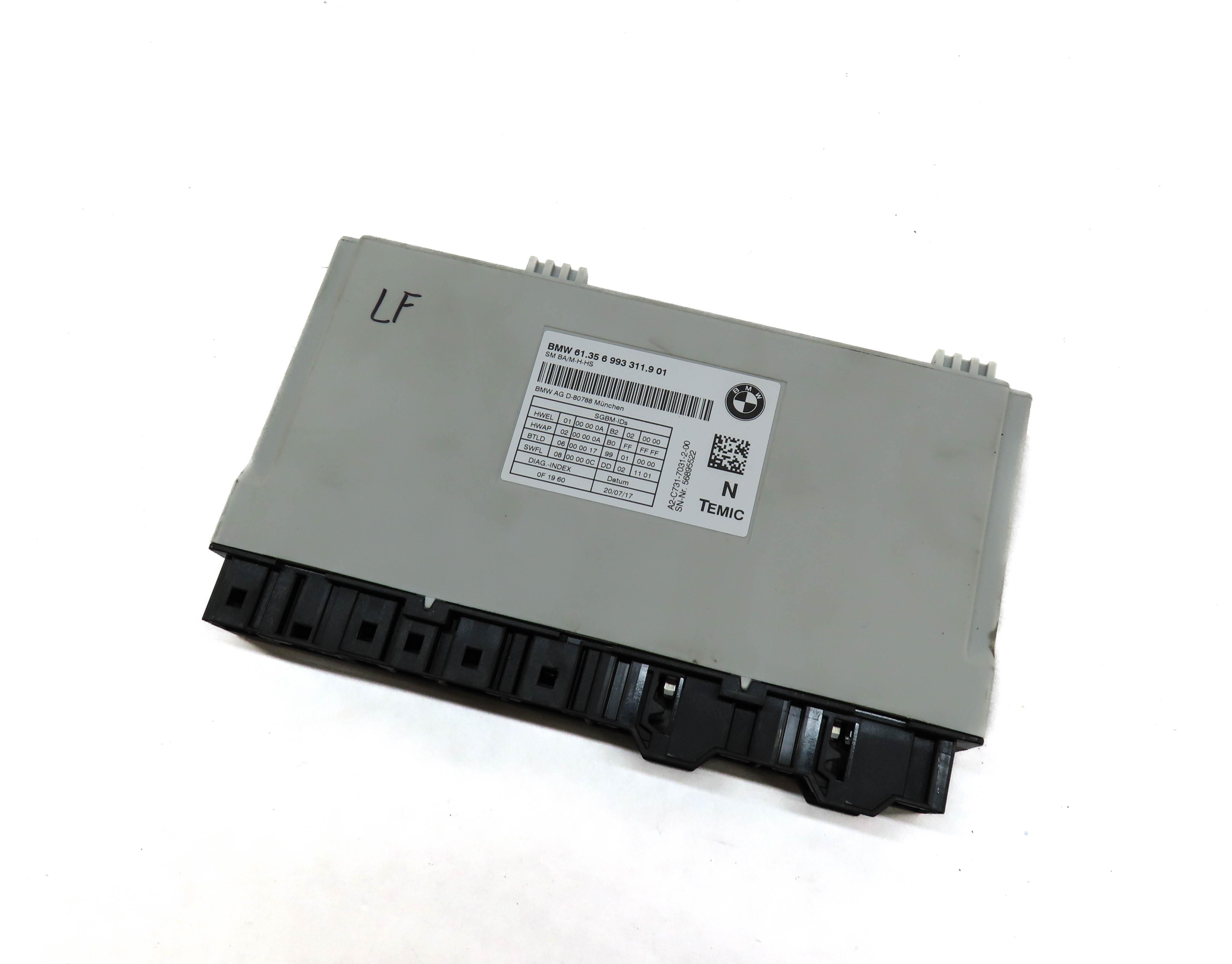 14-19 BMW 328i 330i 335i 428i 430i 440i M3 M4 X5 X6 - FRONT MEMORY SEAT MODULE — exact item pictured