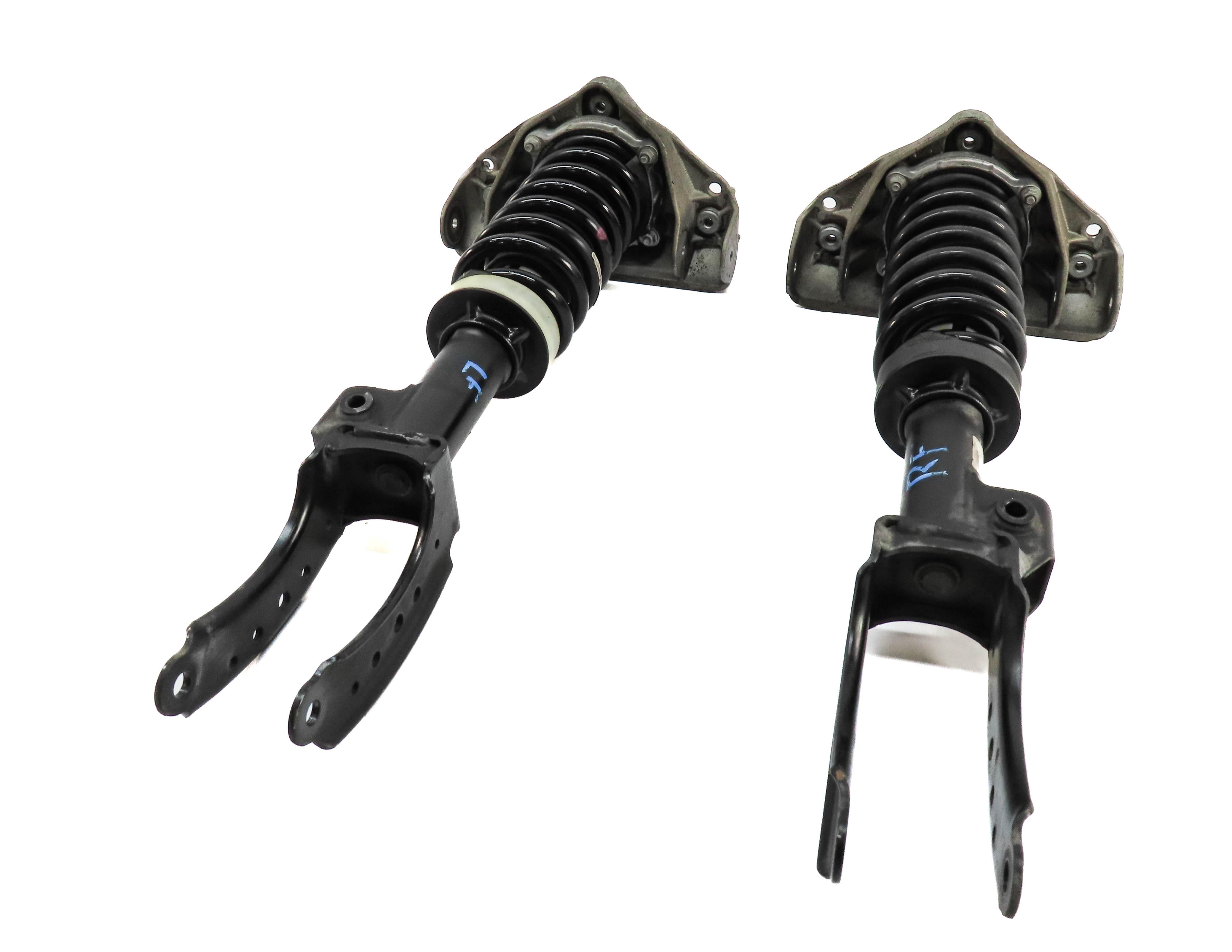 2007-2015 AUDI Q7 (4L) FRONT LEFT & RIGHT COMFORT SUSPENSION SHOCK STRUT SET-2 — exact item pictured
