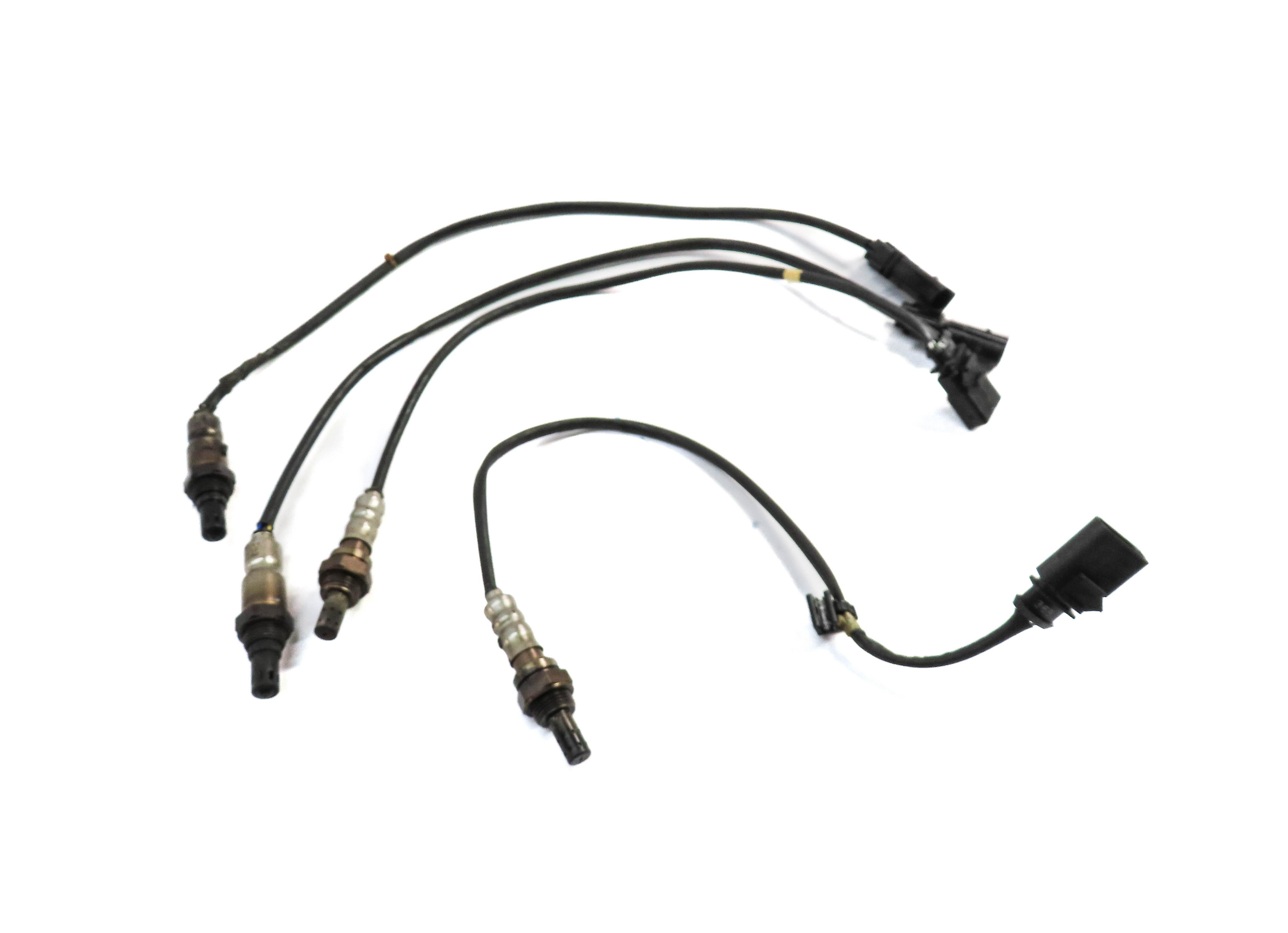 2012 AUDI A6 (C7) 3.0L PRE / POST CAT O2 OXYGEN LAMBDA PROBE SENSOR SET-4 — exact item pictured