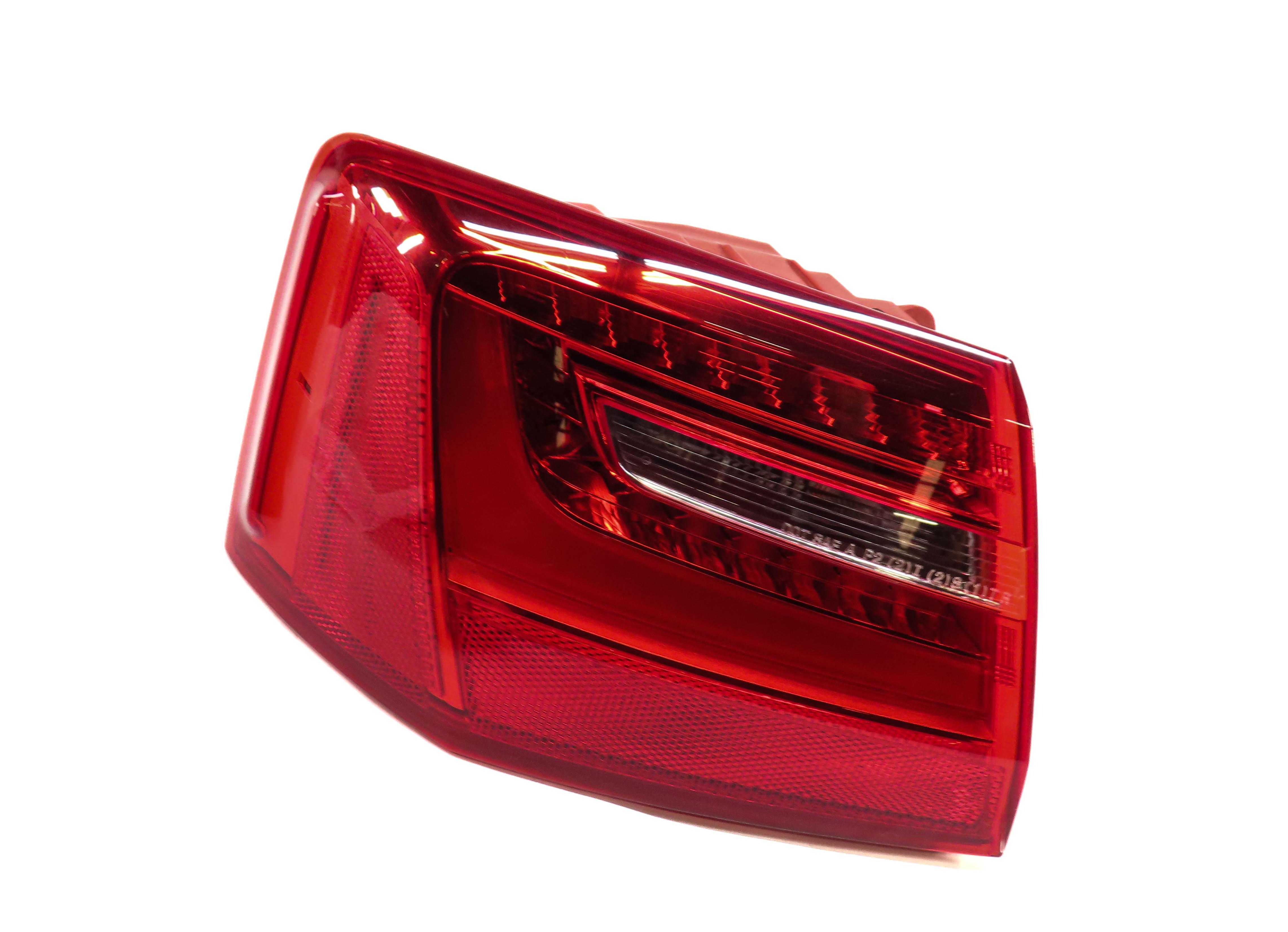 2012-2015 AUDI A6 S6 (C7) LEFT DRIVER OUTER TAILLIGHT BRAKE LIGHT LAMP (LED) — exact item pictured