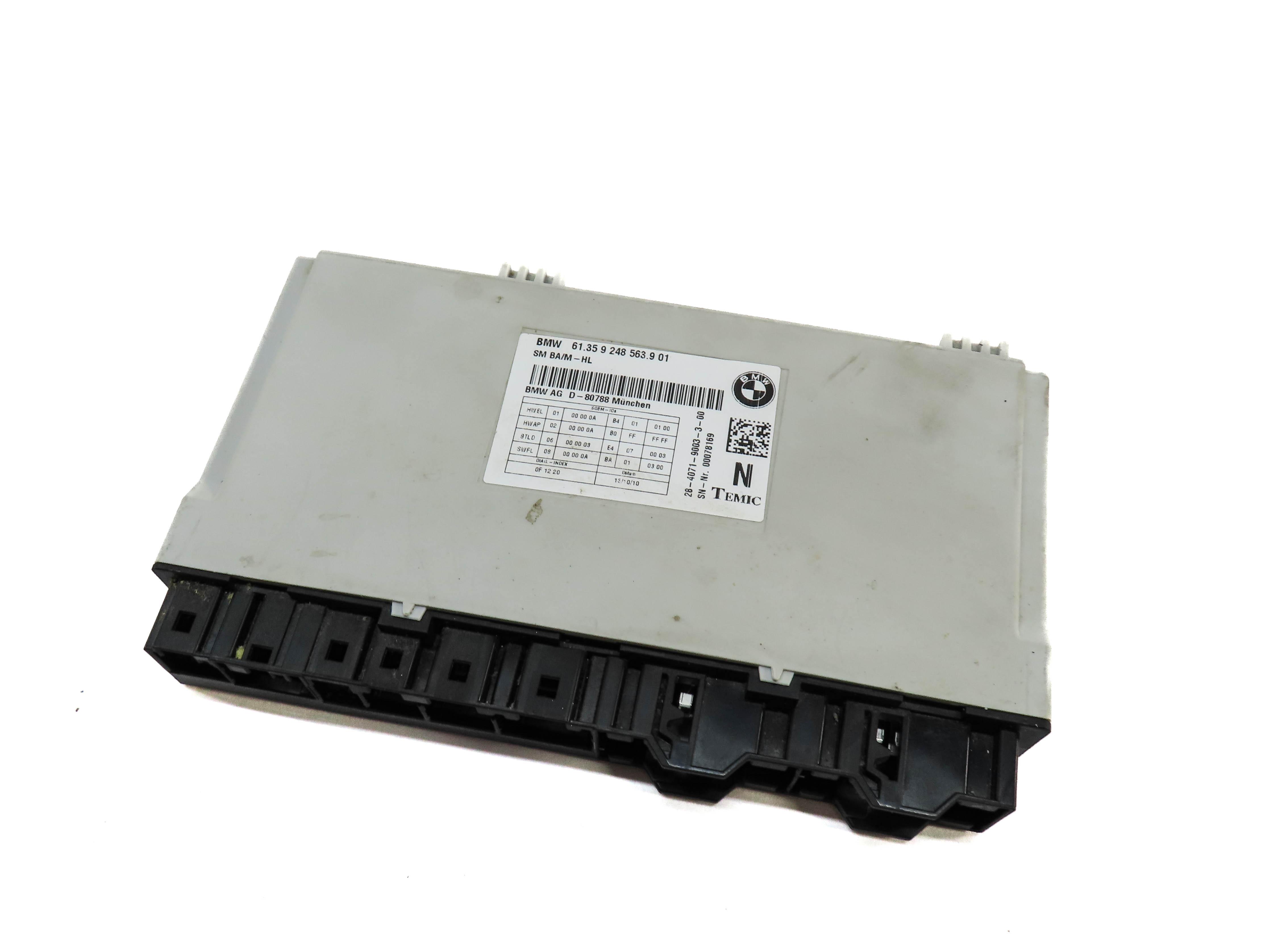 12-19 BMW 328i 335i 535i 550i 750i M5 M6 X3 X4 - LEFT FRONT DRIVER SEAT MODULE — exact item pictured