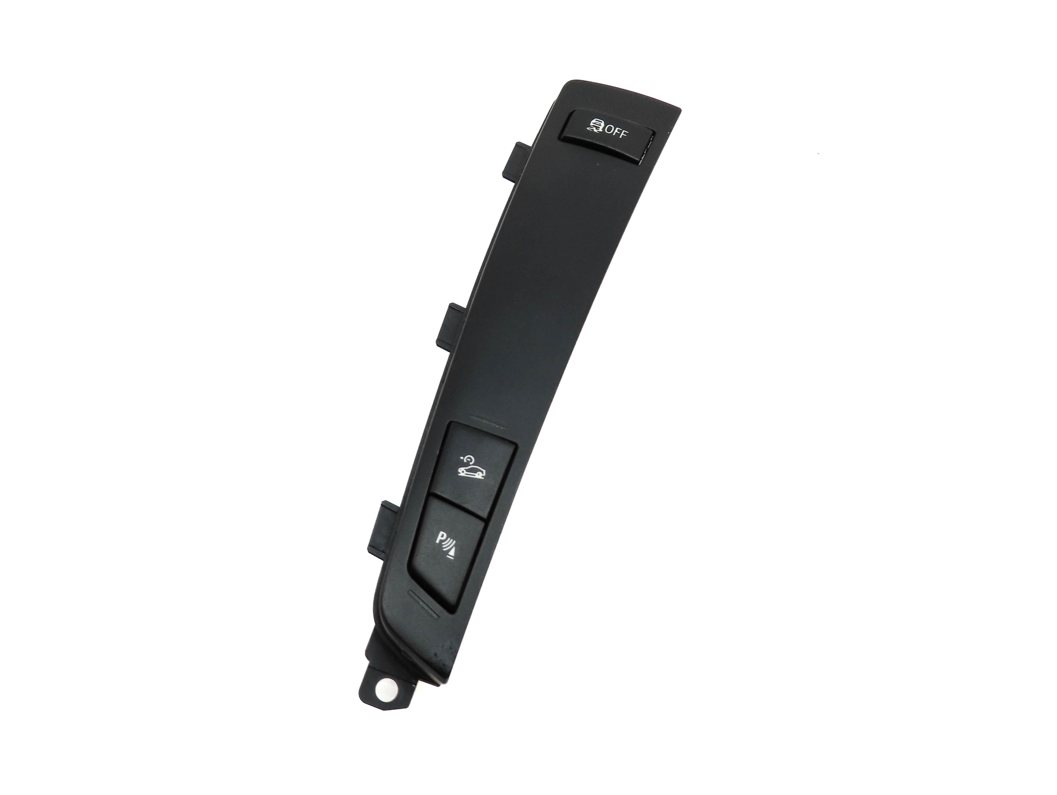 2011 BMW 535i (F10) SHIFTER TRIM TRACTION CONTROL PDC SWITCH BUTTON PANEL — exact item pictured