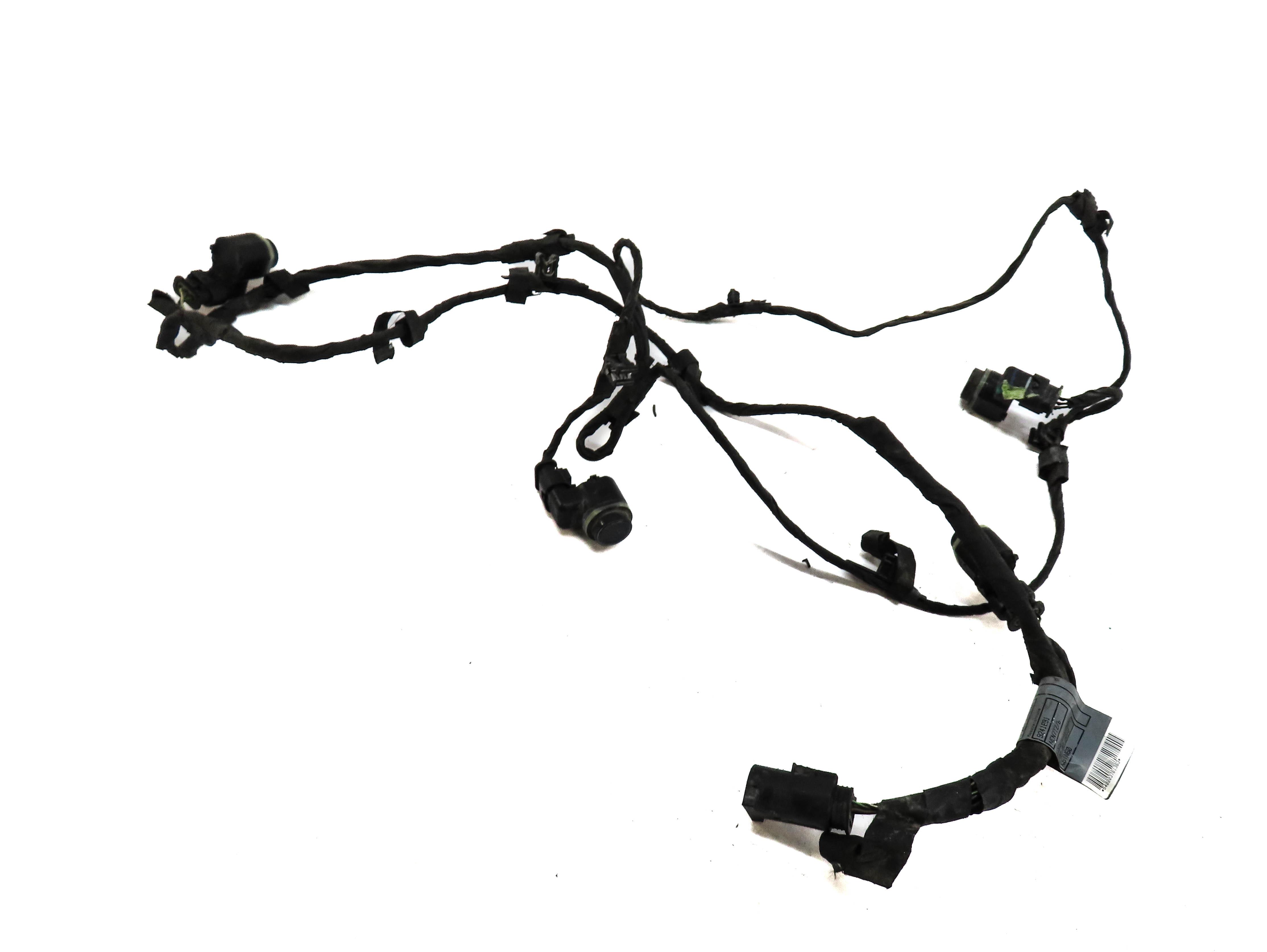 2011 BMW 535i (F10) FRONT PDC PARK SENSOR SET w/ HARNESS (IMPERIAL BLUE A89) — exact item pictured