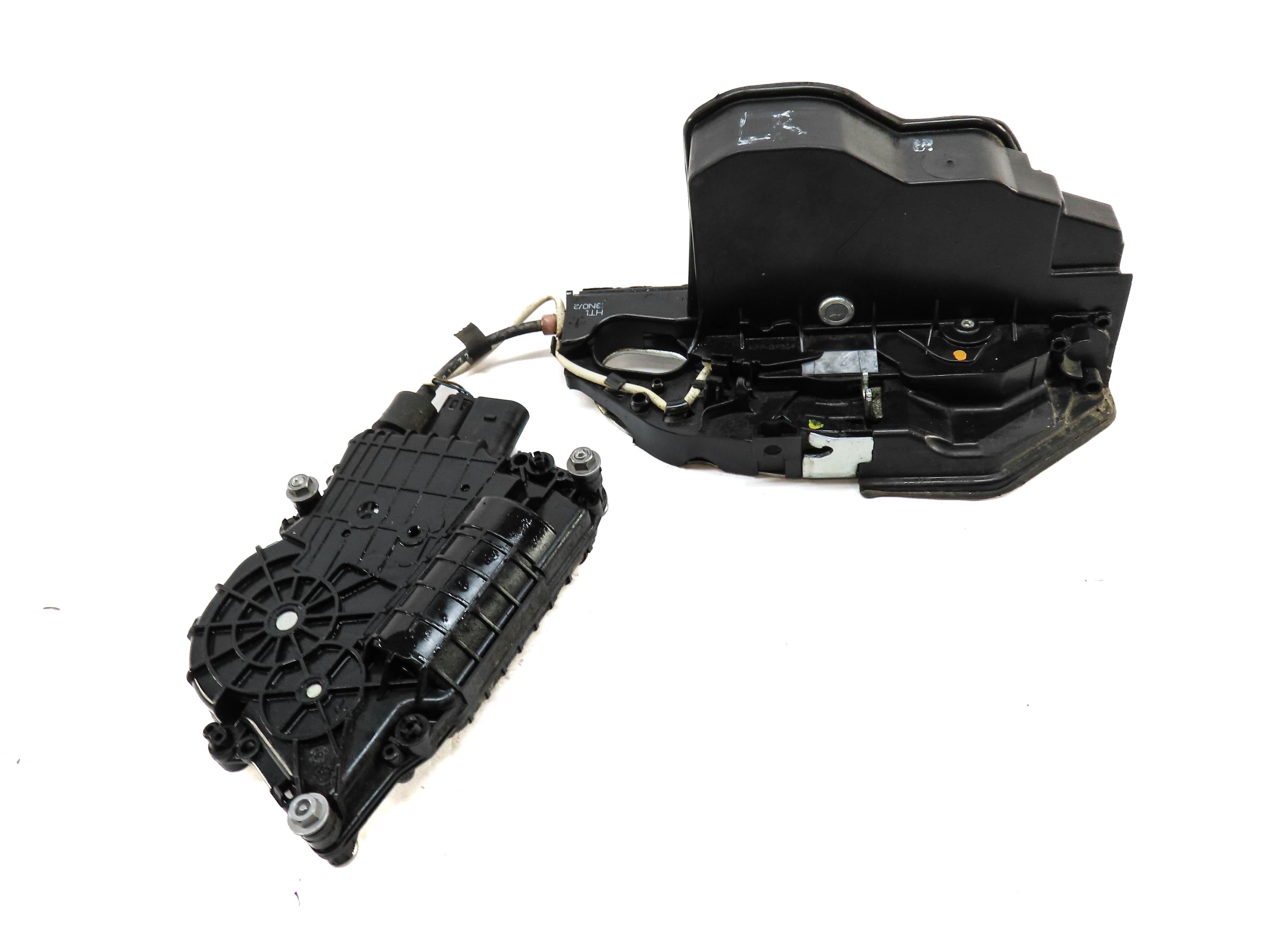2011-2016 BMW 528i 535i 550i M5 (F10) LEFT REAR SOFT CLOSE DOOR LOCK LATCH SET — exact item pictured
