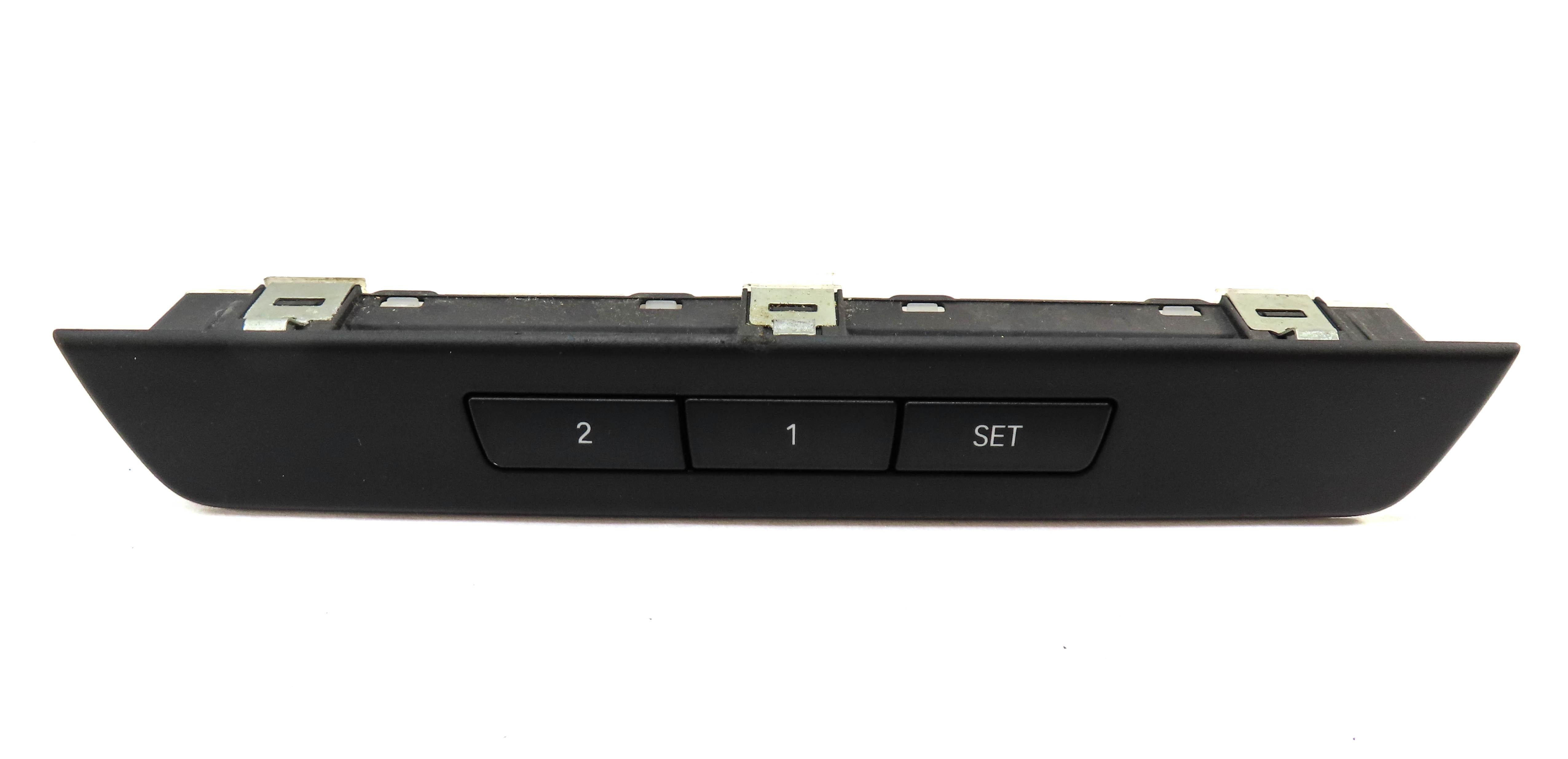 2015 BMW 750Li (F01) FRONT RIGHT PASSENGER SEAT MEMORY ADJUST SWITCH BUTTON — exact item pictured