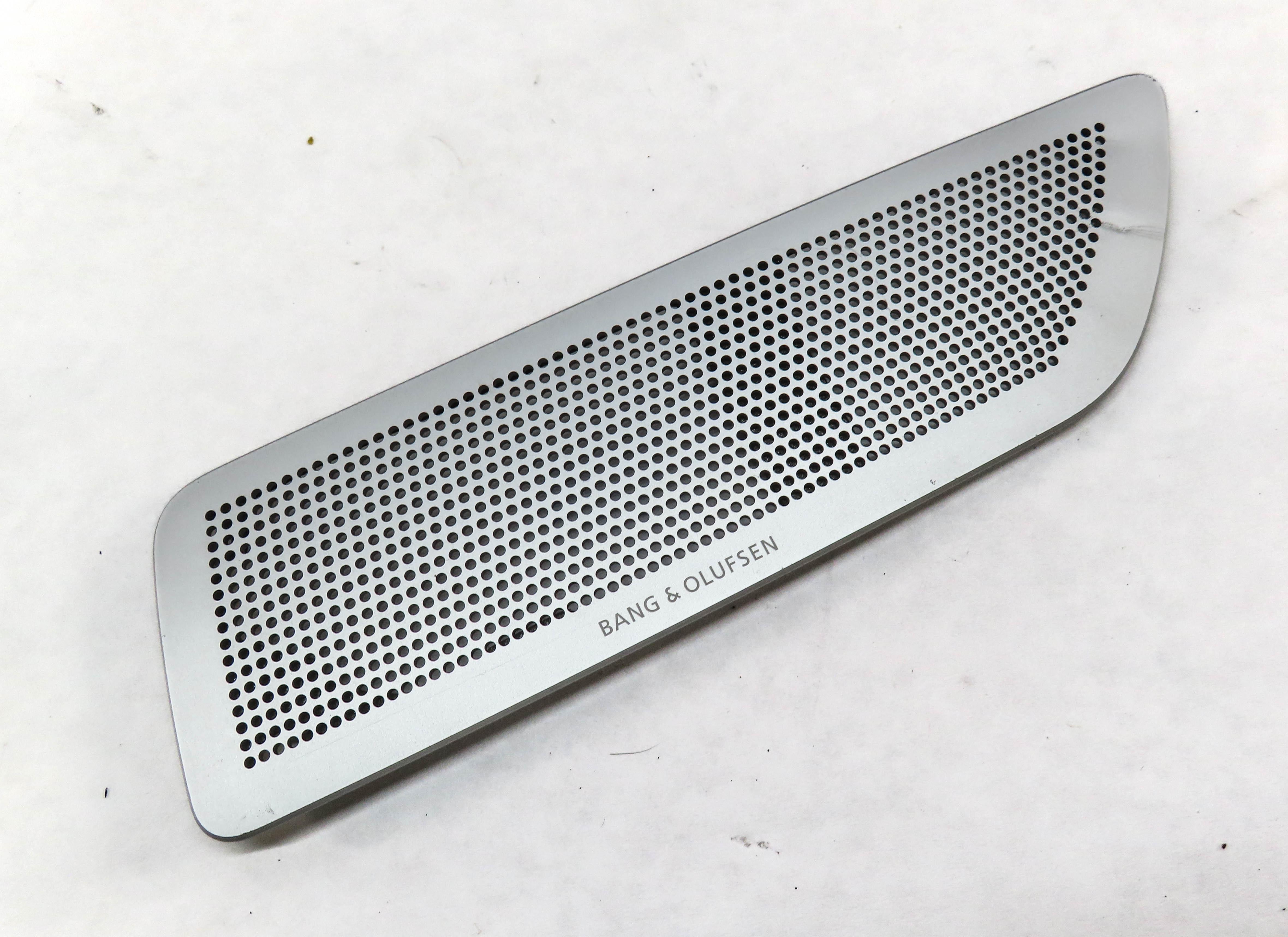 2015 BMW 750Li (F01) REAR RIGHT DOOR BANG & OLUFSEN SPEAKER COVER GRILLE — exact item pictured