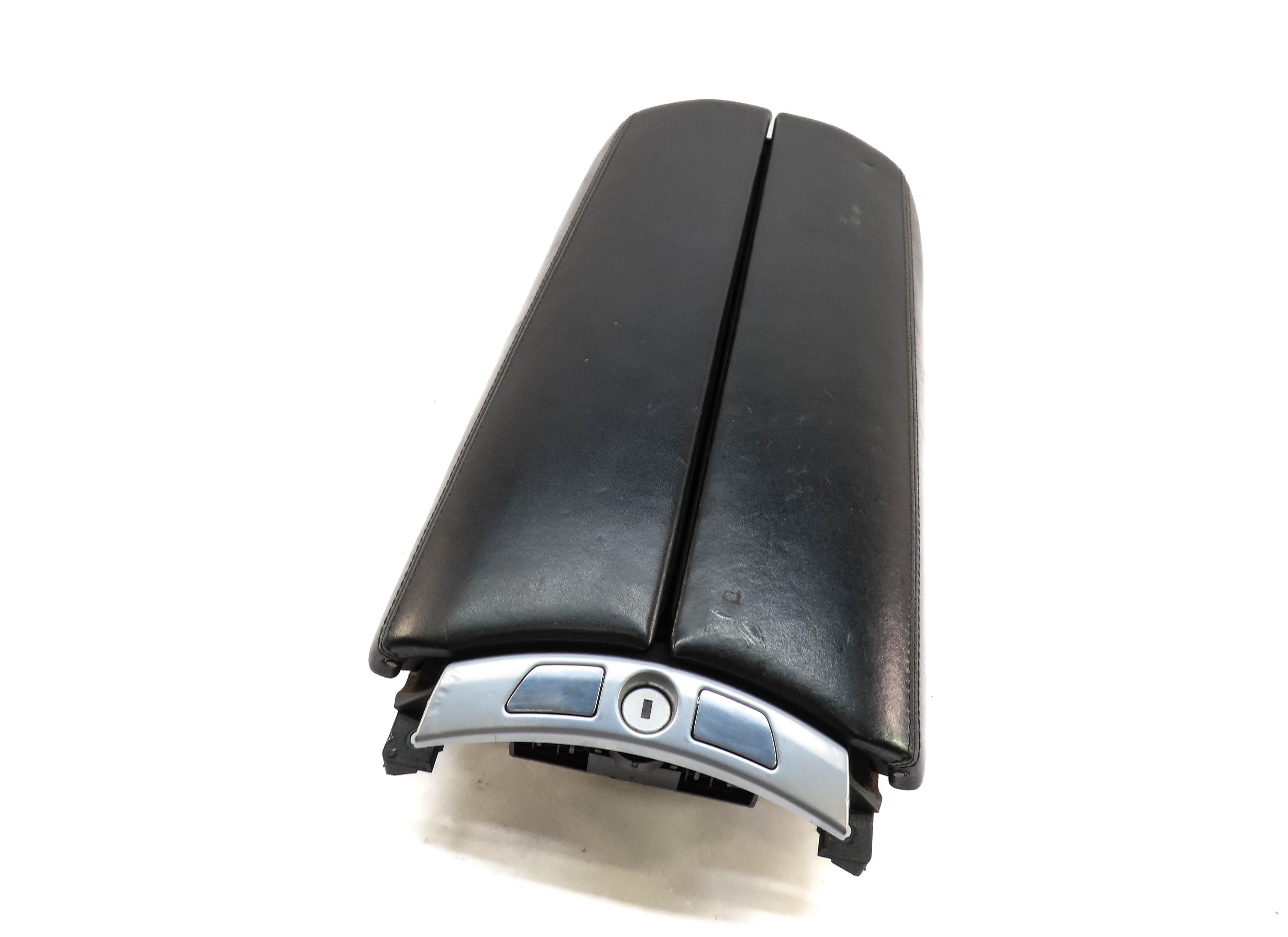 09-15 BMW 740i 750i 760i B7 (F01) CENTER CONSOLE ARM REST COMPARTMENT (BLACK) — exact item pictured