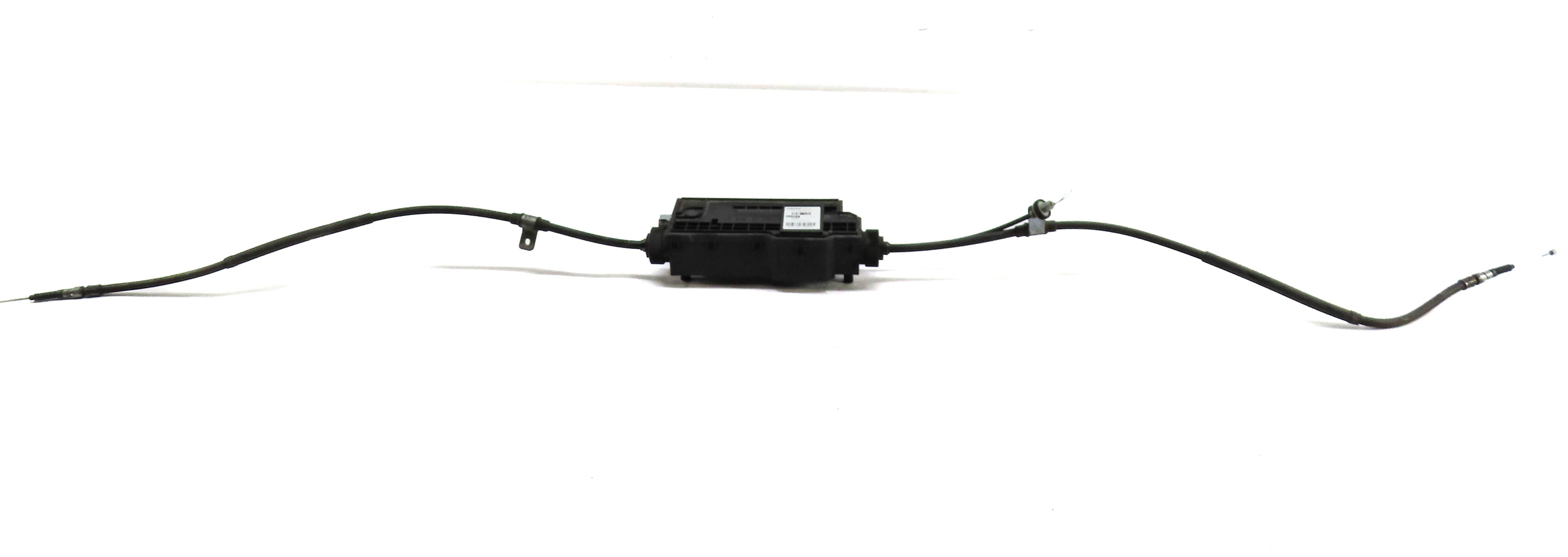 2015 BMW 750Li (F01) HILL EMERGENCY PARKING BRAKE ACTUATOR w/ CABLES 4095066 — exact item pictured