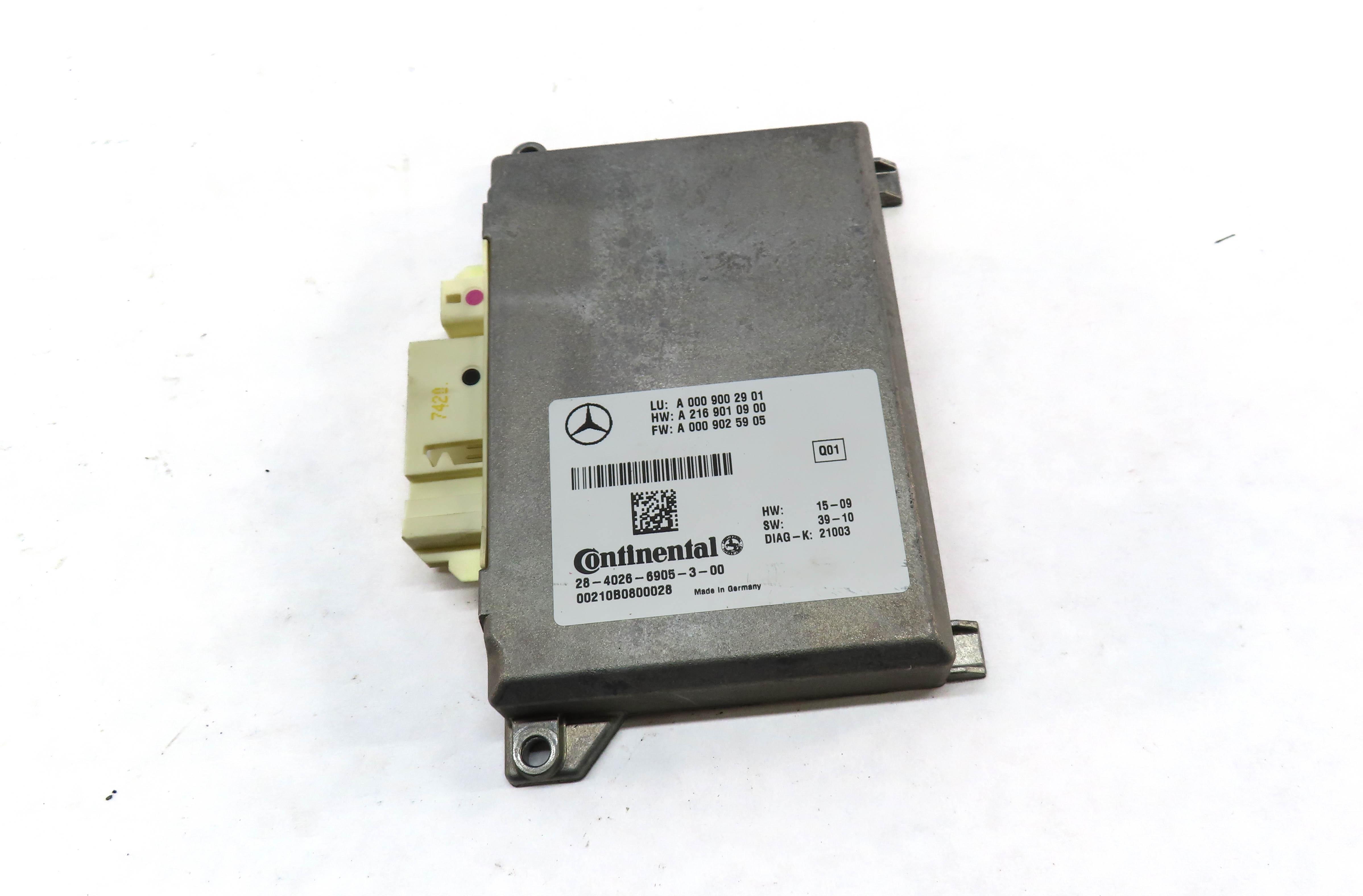 2010-2012 MERCEDES CL E S CLS (W212 W216 W218 W221) CRUISE CONTROL MODULE — exact item pictured