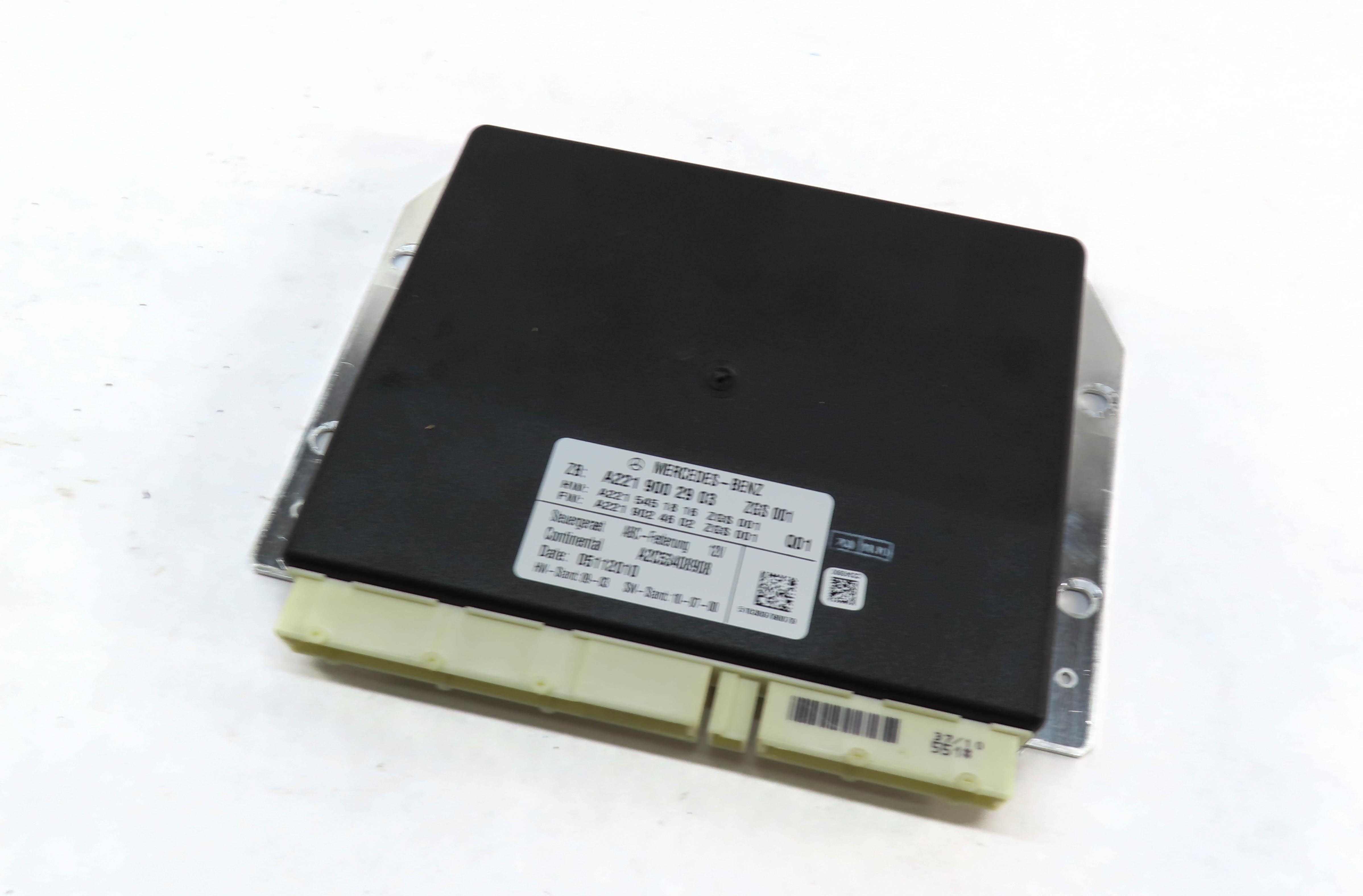 2010-2014 MERCEDES CL S (W216 W221) 5.5L HYDRAULIC AIR SUSPENSION CONTROL MODULE — exact item pictured
