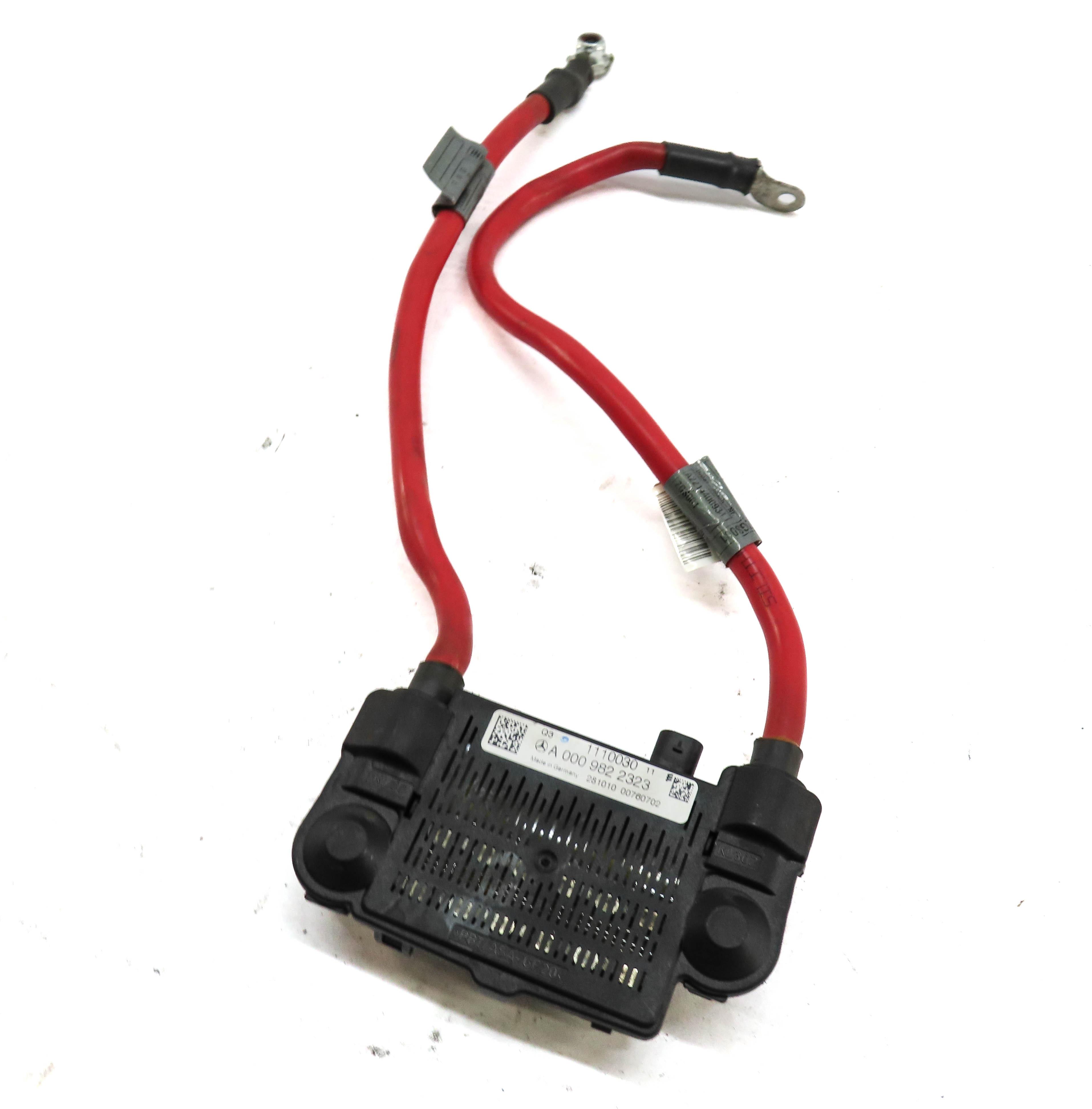 2011 MERCEDES S63 AMG (W221) POSITIVE BATTERY CABLE CONTROL MODULE — exact item pictured