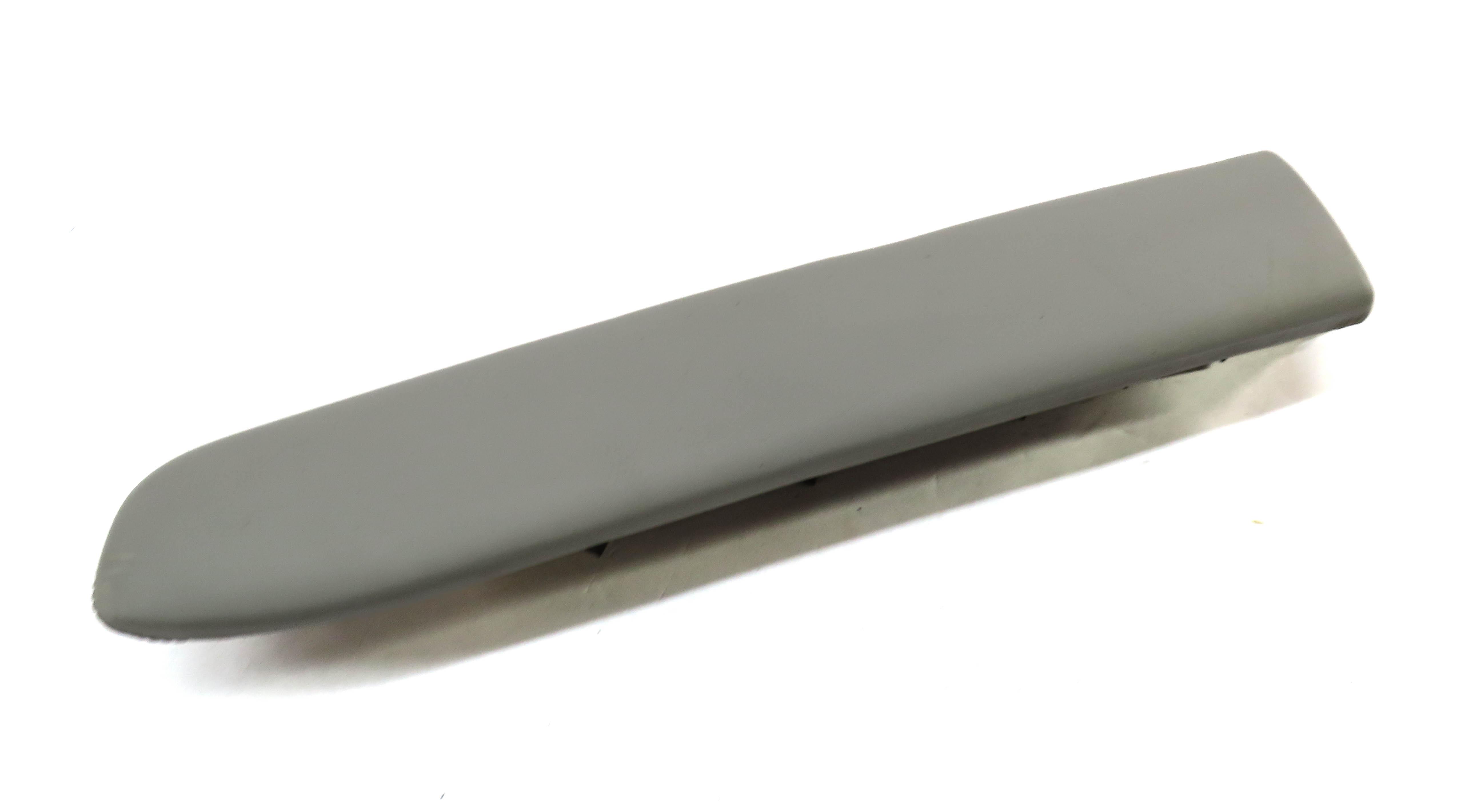 2011 MERCEDES S63 (W221) REAR RIGHT DOOR ARM REST ARMREST (NAPPA LEATHER GRAY) — exact item pictured