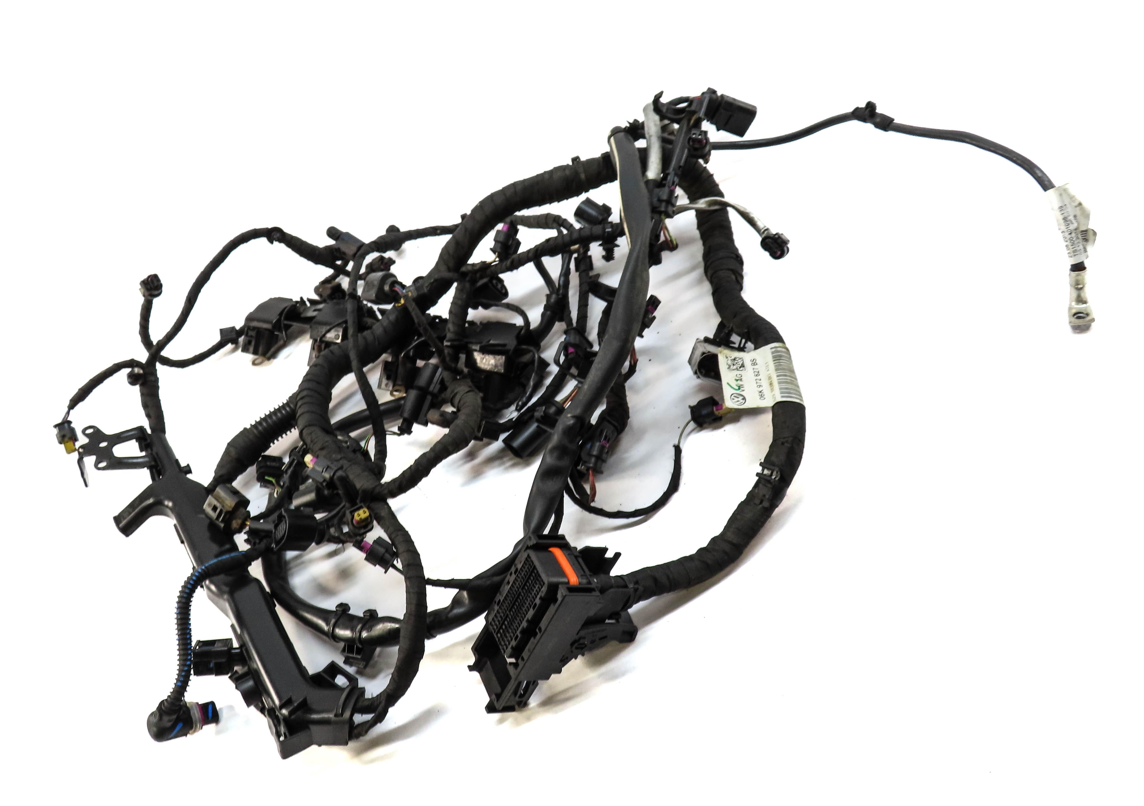 2015 AUDI A3 (8V) 1.8L TURBO CNSB ENGINE WIRING WIRE HARNESS 06K972627BS — exact item pictured
