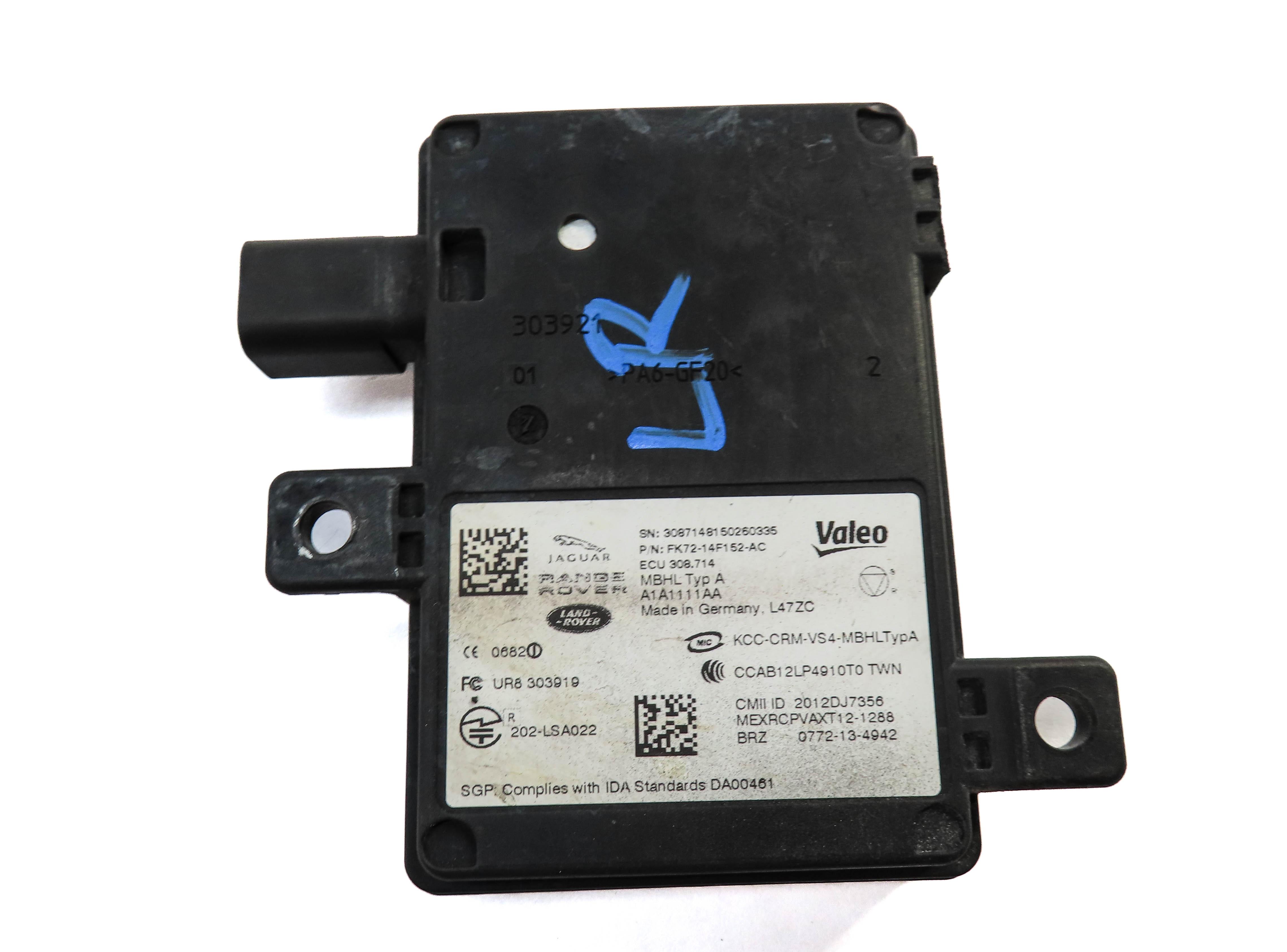 2015 RANGE ROVER (L405) LEFT or RIGHT REAR BLIND SPOT ALERT CONTROL MODULE — exact item pictured