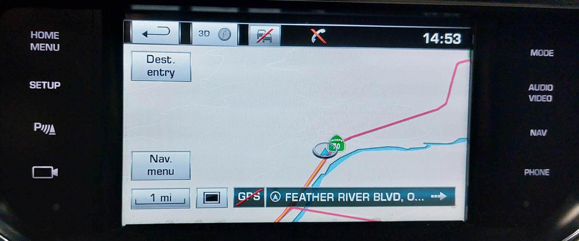 2015 RANGE ROVER (L405) RADIO STEREO INFORMATION GPS NAVIGATION TOUCH SCREEN — exact item pictured
