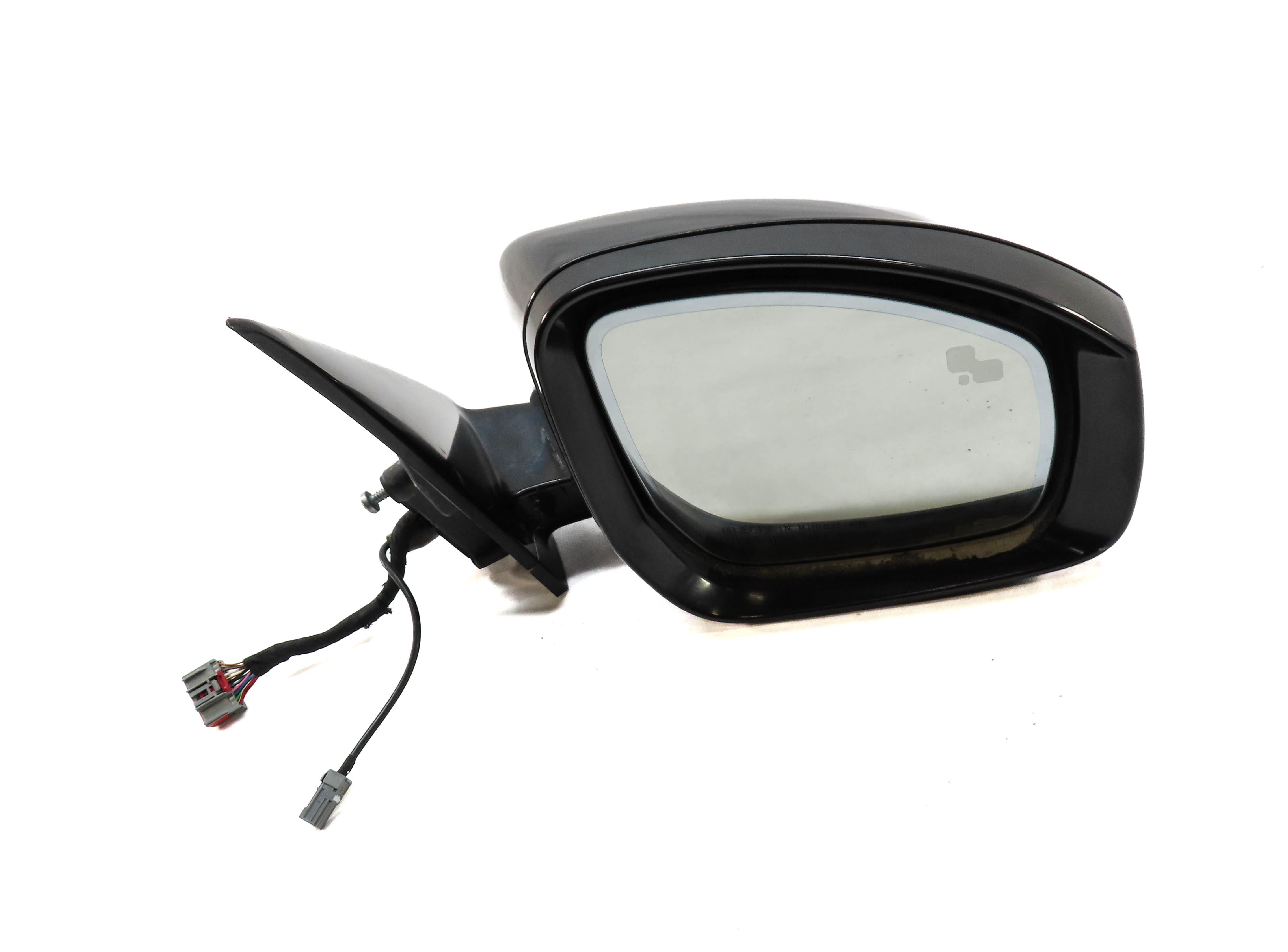 2014-2017 RANGE ROVER (L405) RIGHT AUTODIM BLIND SPOT CAMERA DOOR MIRROR (BLACK) — exact item pictured