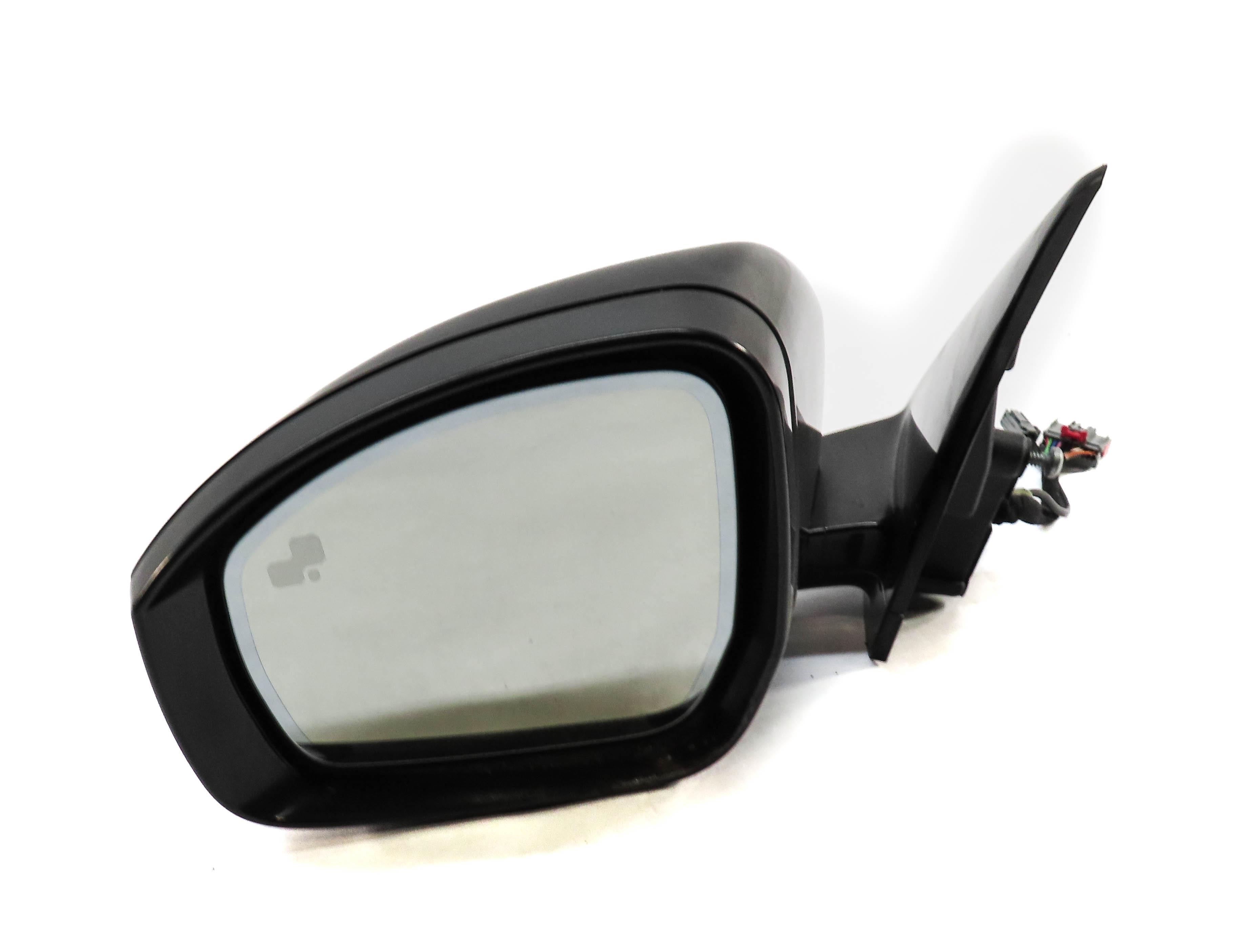 2014-2017 RANGE ROVER (L405) LEFT AUTODIM BLIND SPOT CAMERA DOOR MIRROR (BLACK) — exact item pictured