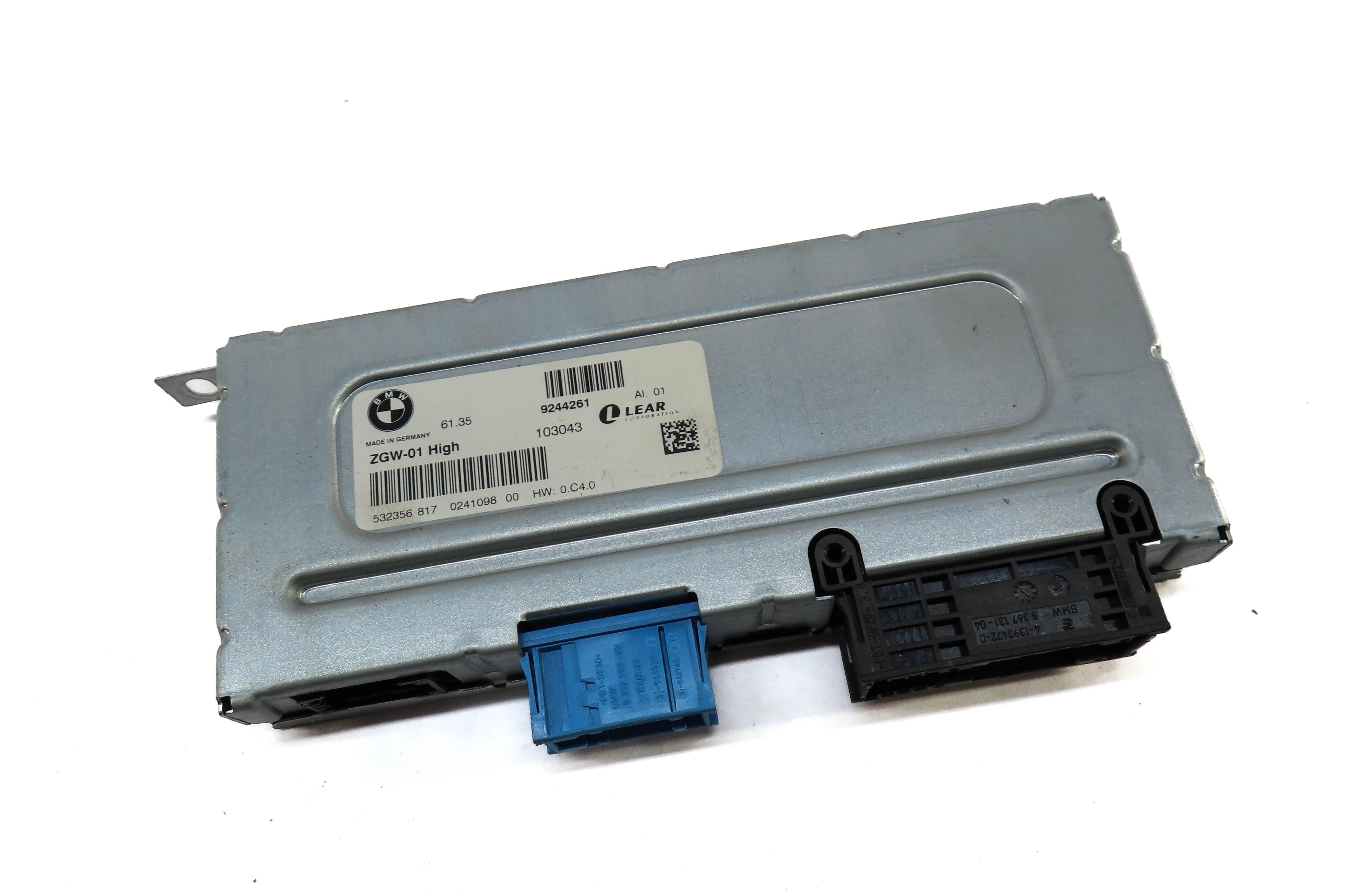 2011 BMW 535i (F10) CENTRAL GATEWAY CONTROL MODULE — exact item pictured