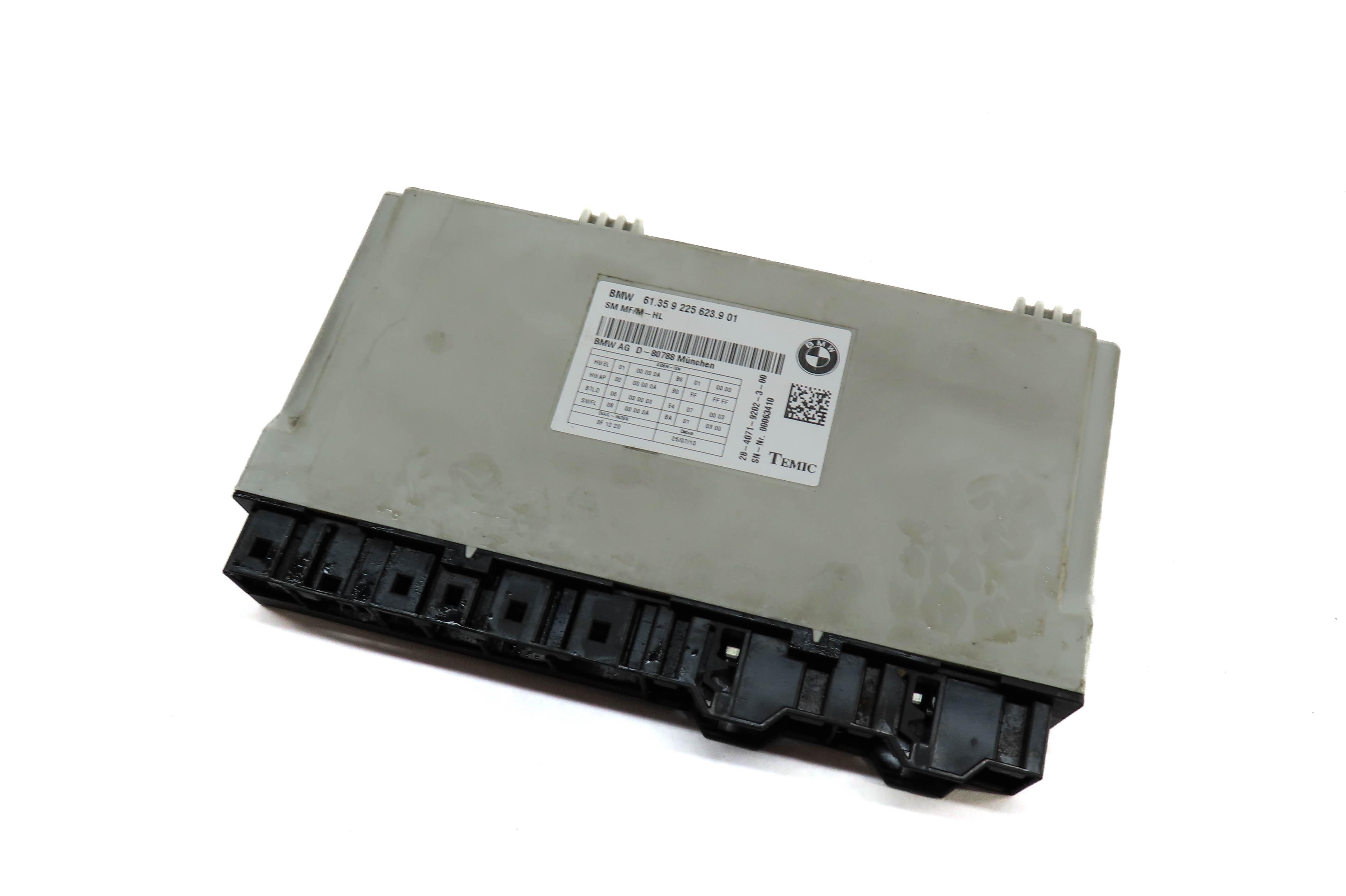 10-17 BMW 5 6 7 SERIES F01 F06 F10 FRONT LEFT DRIVER COMFORT SEAT CONTROL MODULE — exact item pictured