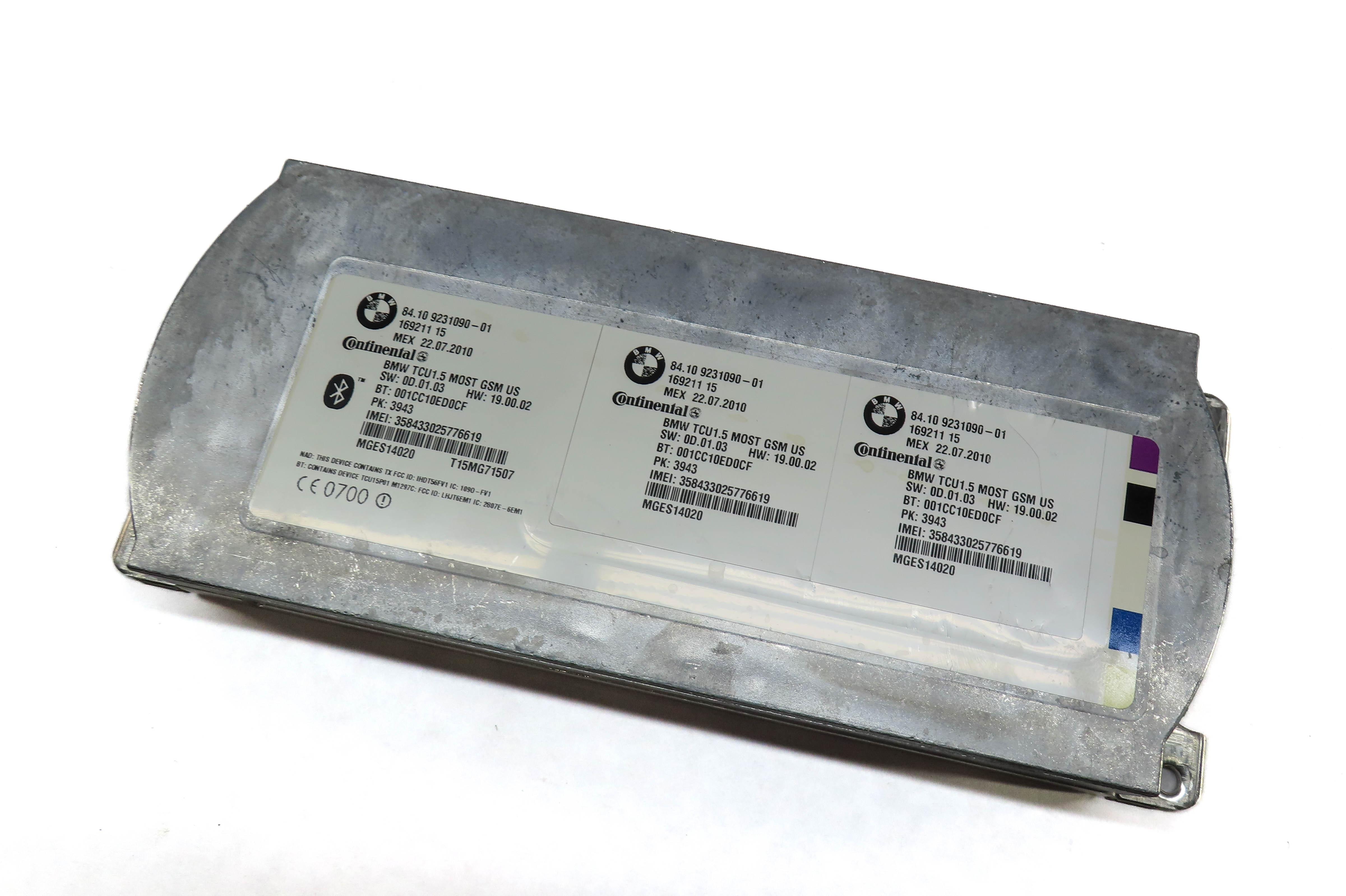 2011 BMW 535i (F10) BLUETOOTH COMMUNICATION CONTROL MODULE — exact item pictured