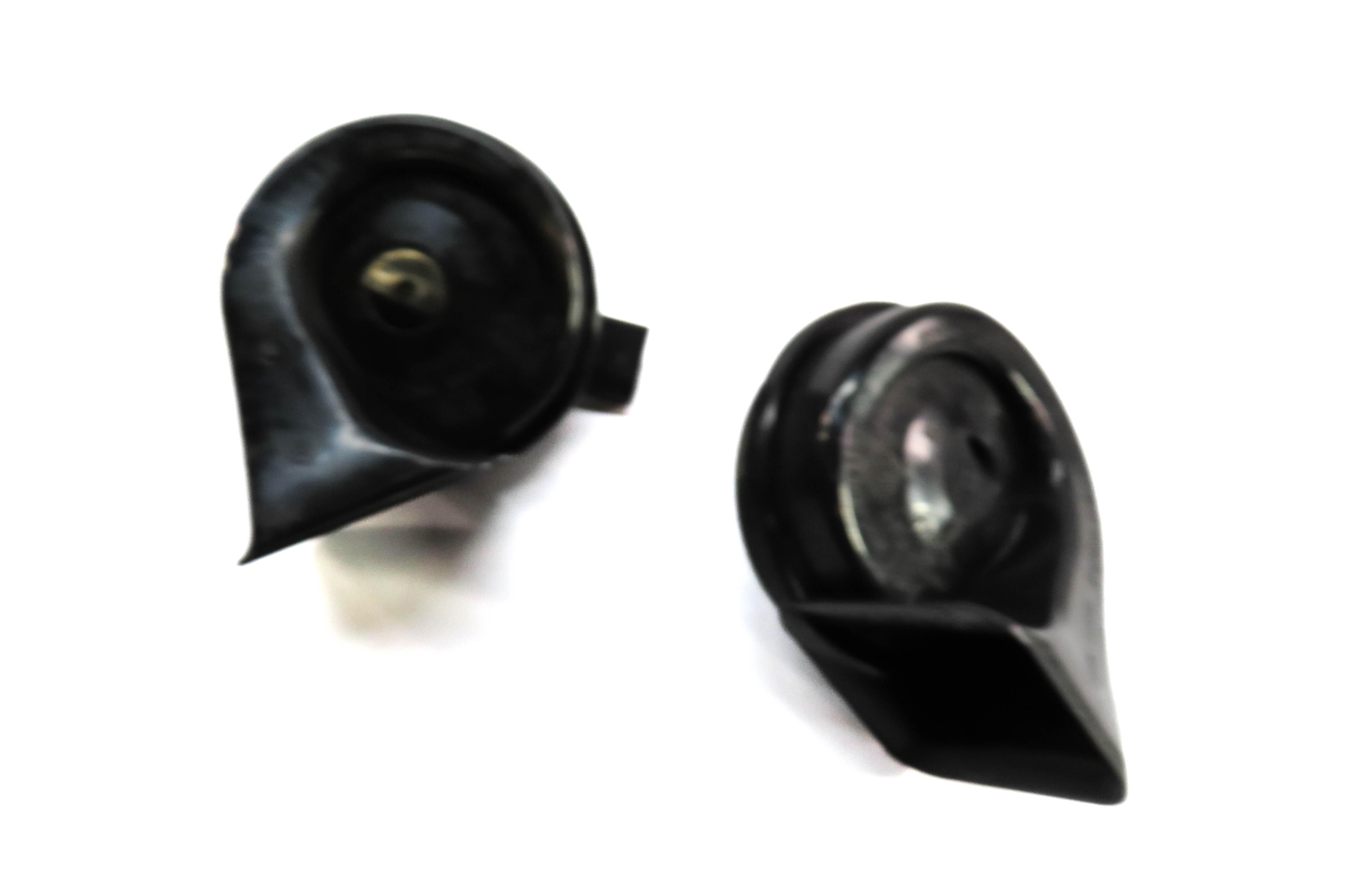 2011-2016 BMW 528i 535i 535iGT 550i 550iGT M5 (F10 F07) HIGH & LOW TONE HORN SET — exact item pictured