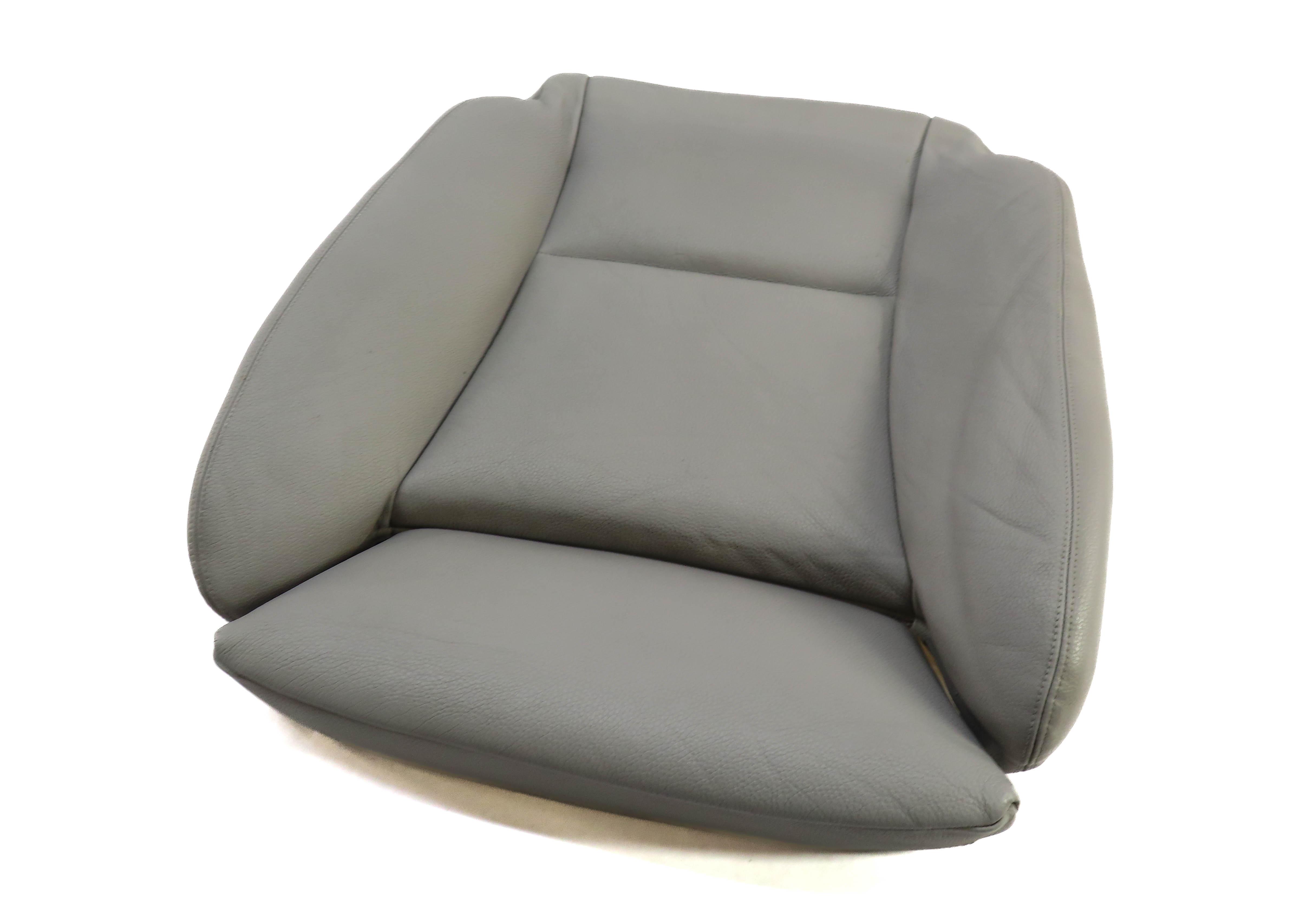 2011 BMW 535i (F10) LEFT DRIVER LOWER BOTTOM HEATED COMFORT SEAT CUSHION (GRAY) — exact item pictured