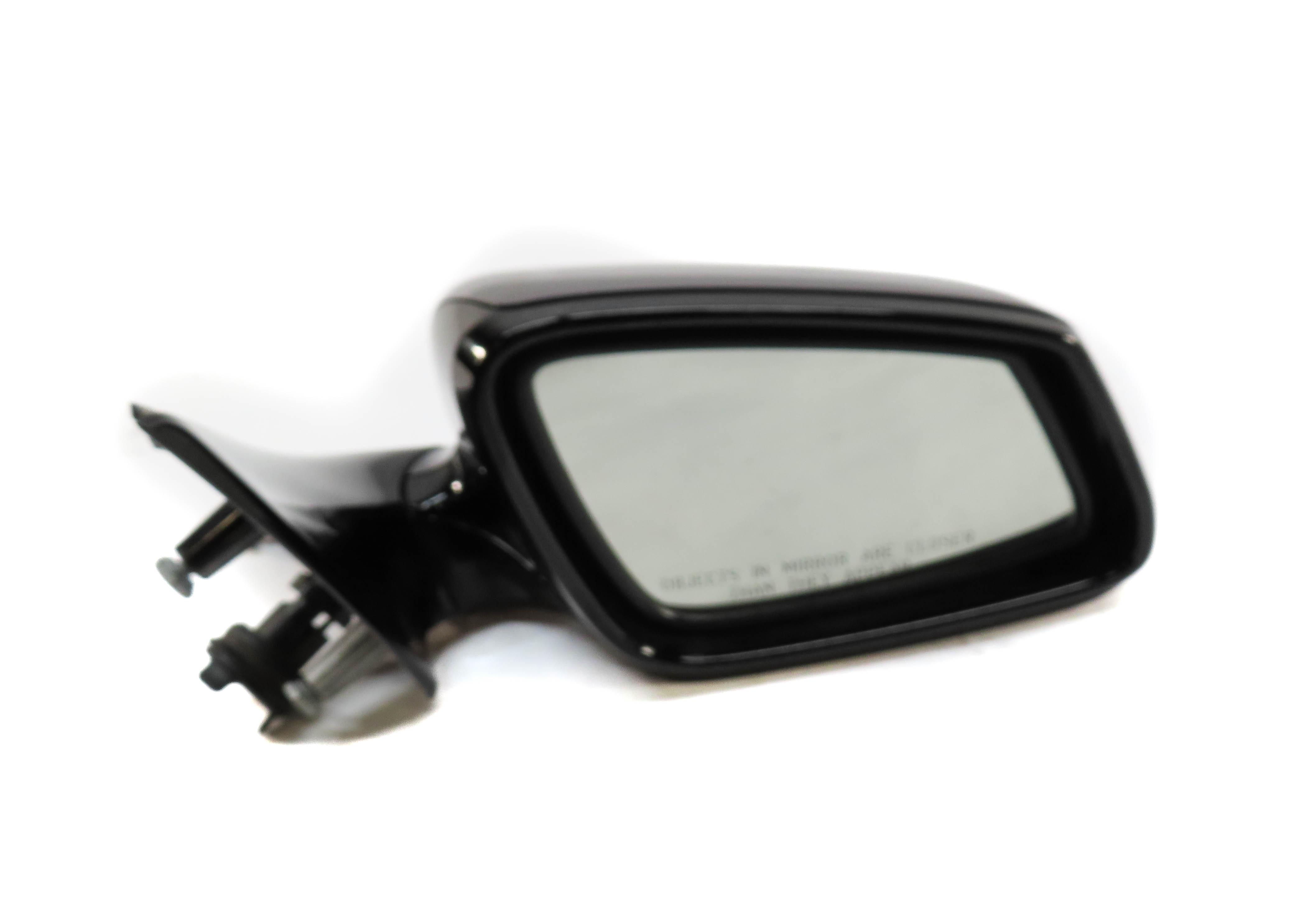 11-12 BMW 528i 535i 550i (F10) RIGHT P-FOLD HEAT MEM AUTODIM DOOR MIRROR (BLUE) — exact item pictured